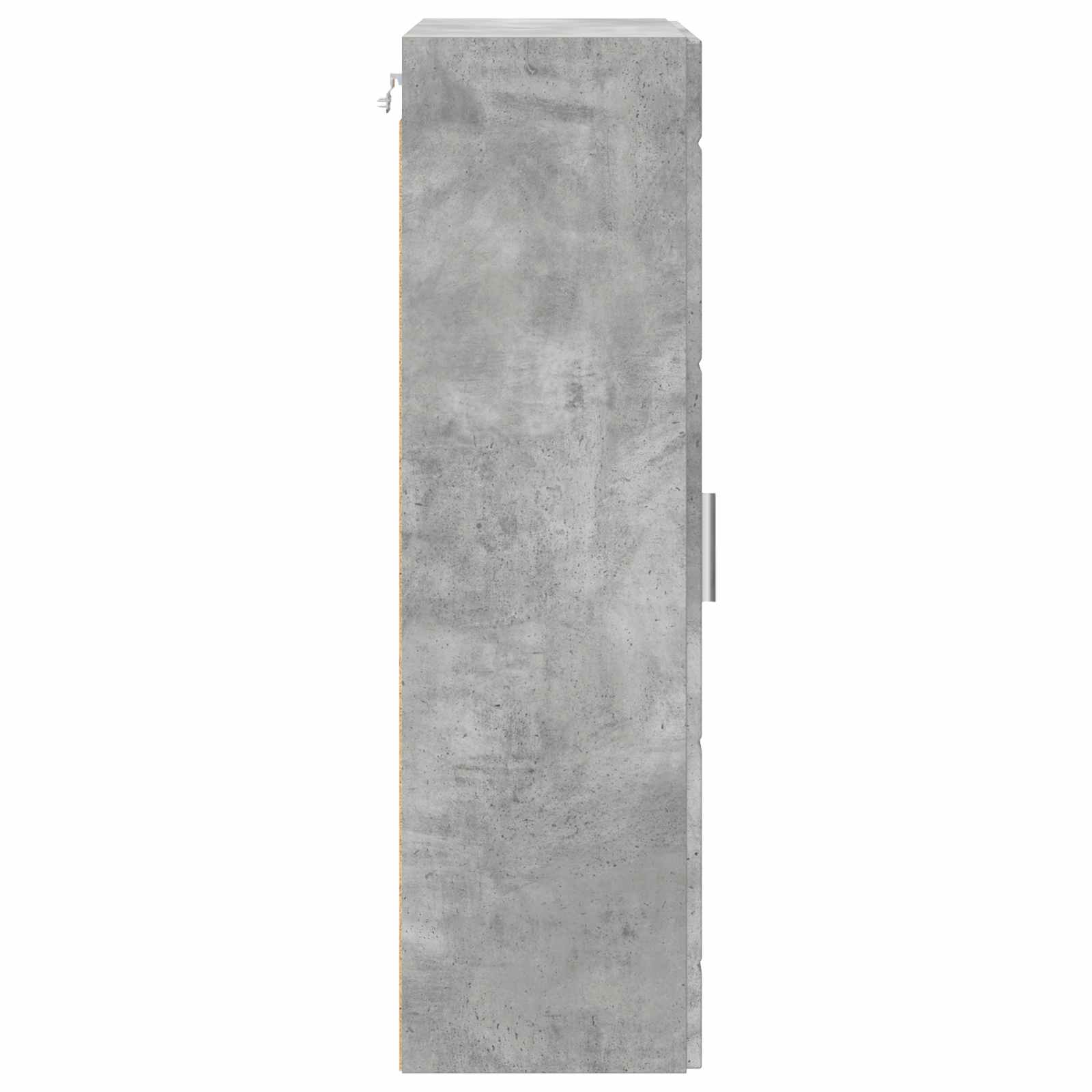 Holzschrank Beton Grau Holzwerkstoff