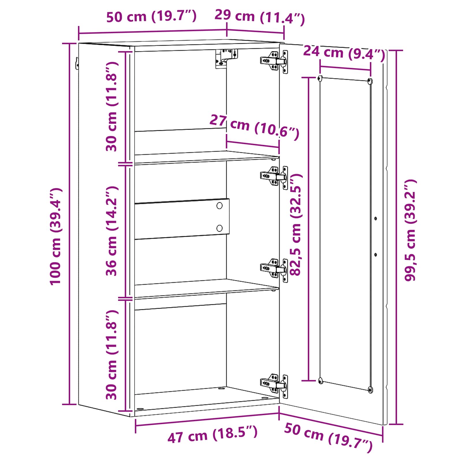 Holzschrank Hochglanz Weiß Holzwerkstoff