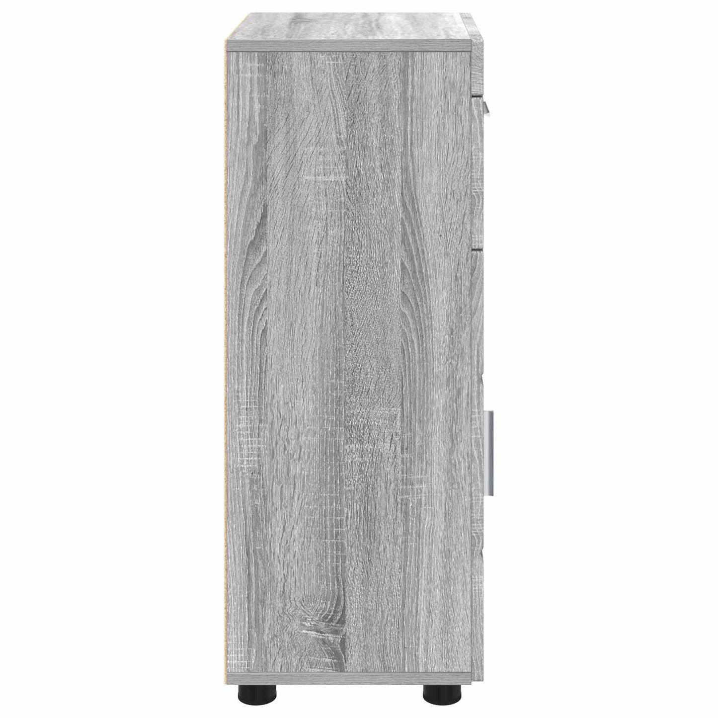 Holzschrank Graues Sonoma Holzwerkstoff