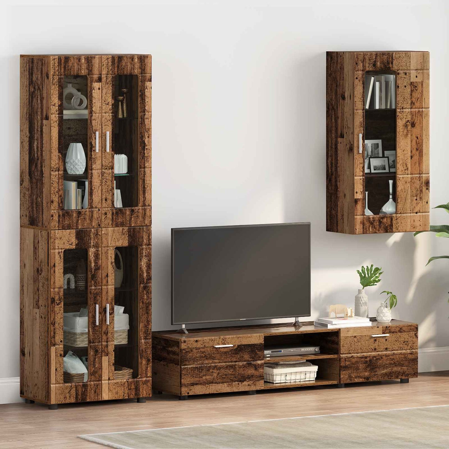 Holzschrank Altholz Holzwerkstoff