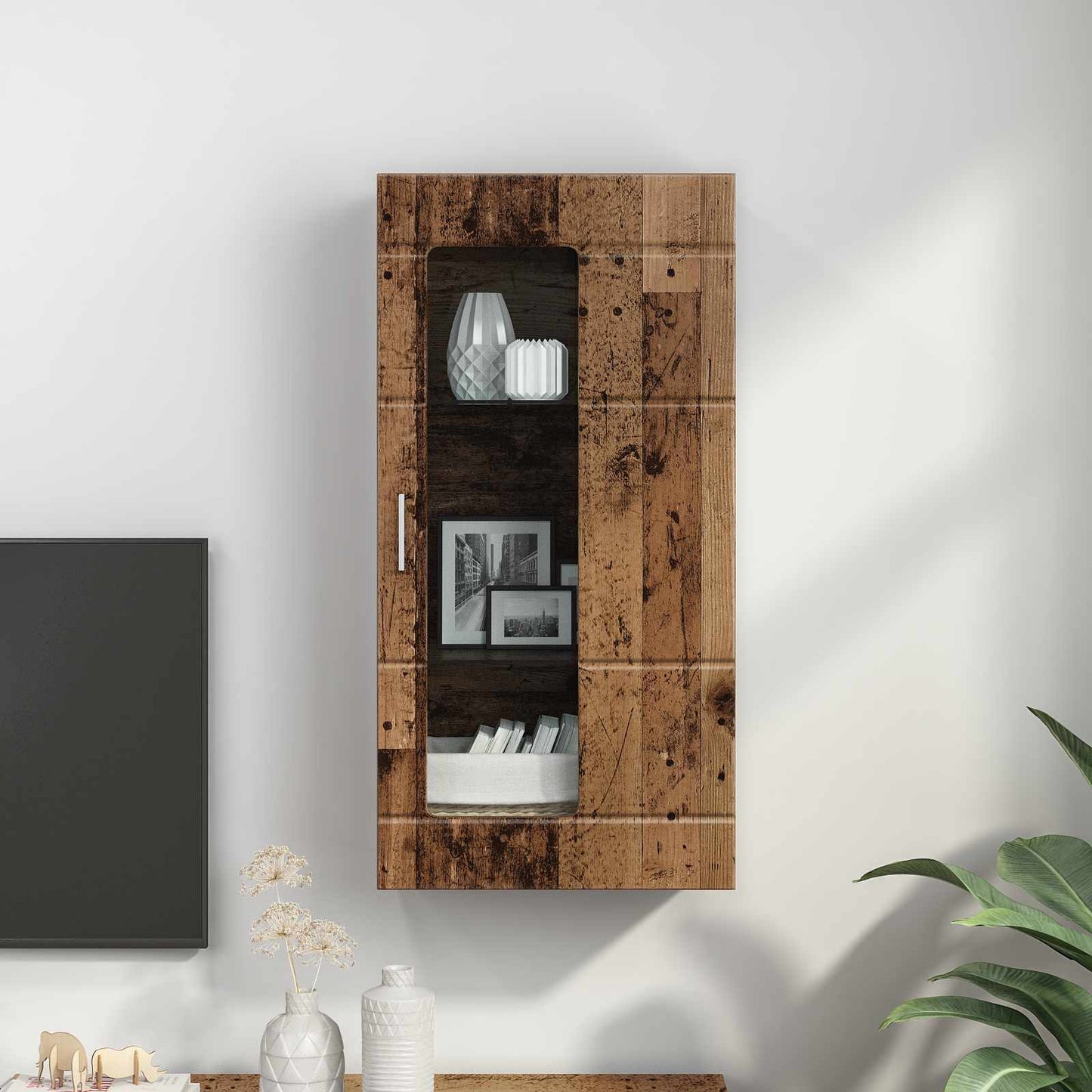 Holzschrank Altholz Holzwerkstoff