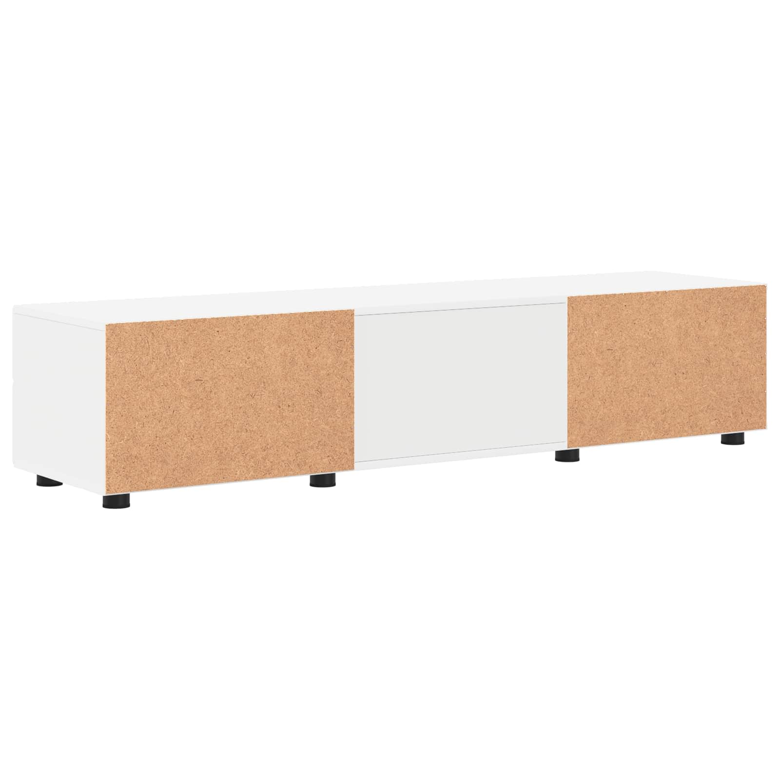 Holzschrank 150 x 39 x 30 cm Weiß Holzwerkstoff