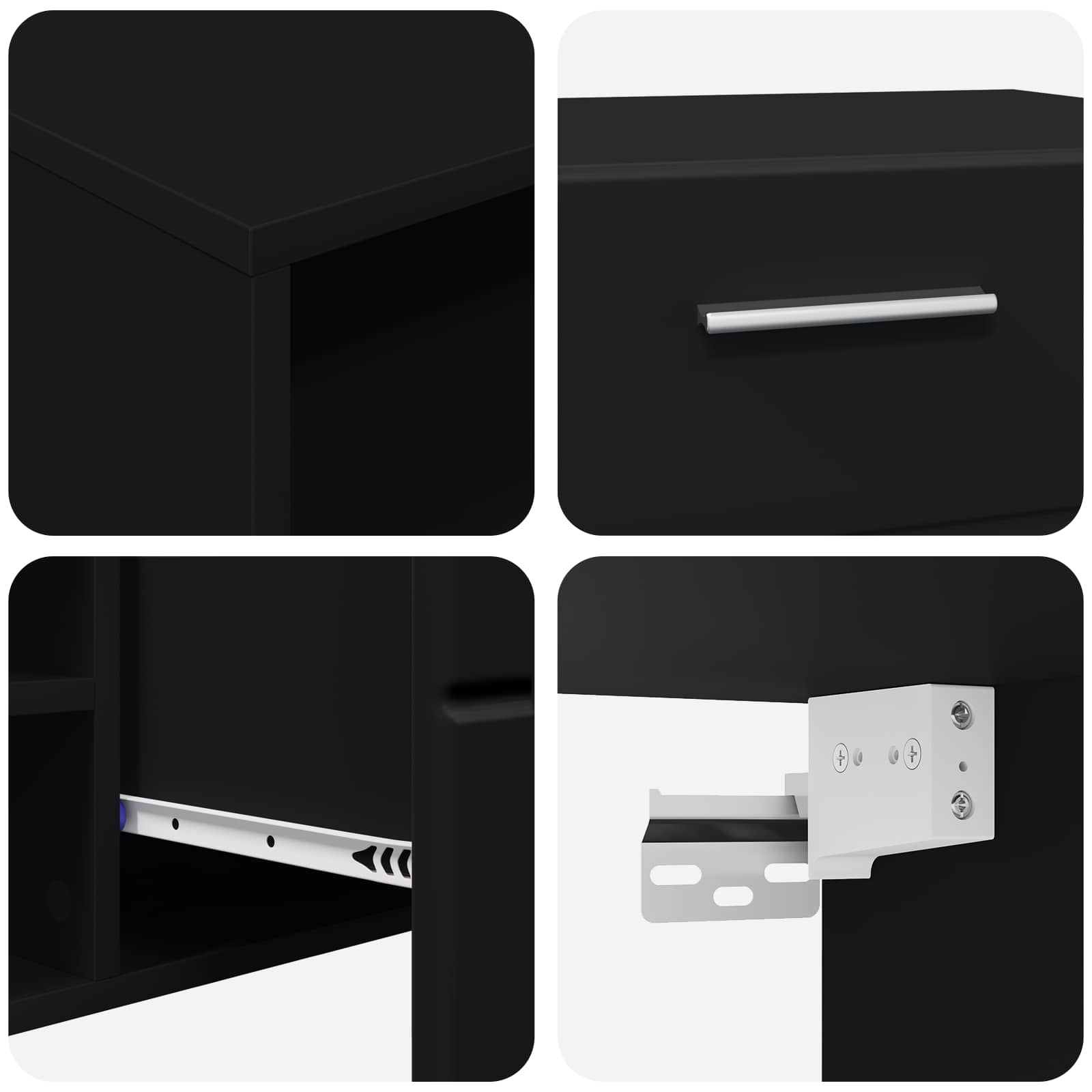 Holzschrank 150 x 39 x 30 cm Schwarz Holzwerkstoff
