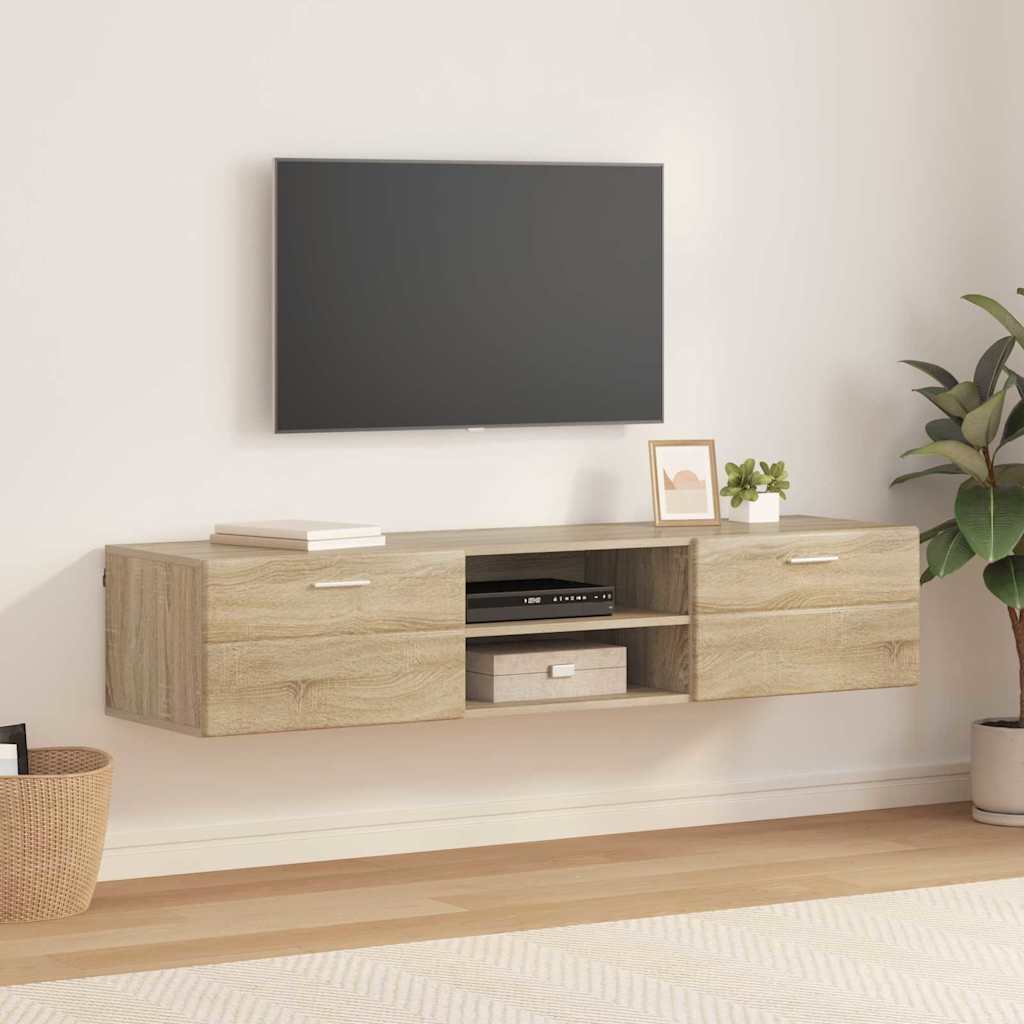 TV-Schränk Sonoma-Eiche 150 x 39 x 30 cm Holzwerkstoff