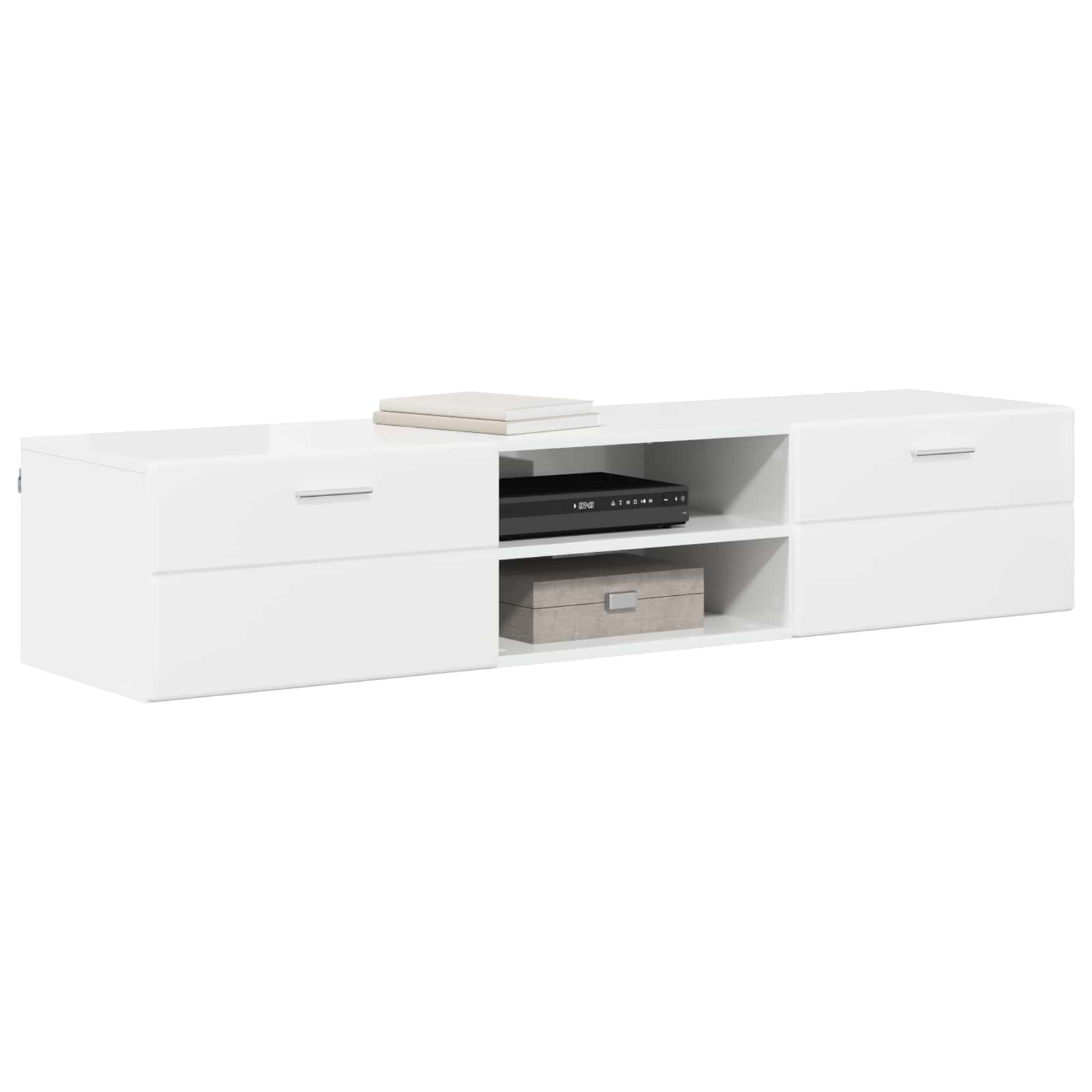 Holzschrank 150 x 39 x 30 cm Beton Grau Holzwerkstoff