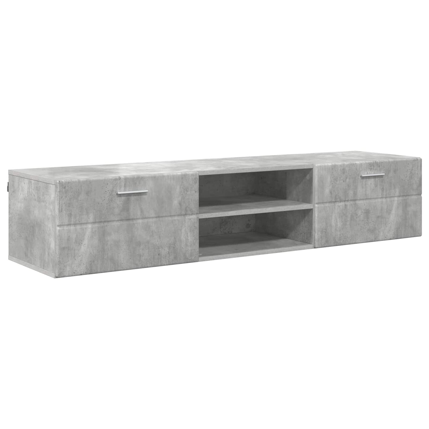 Holzschrank 150 x 39 x 30 cm Hochglanz Weiß Holzwerkstoff