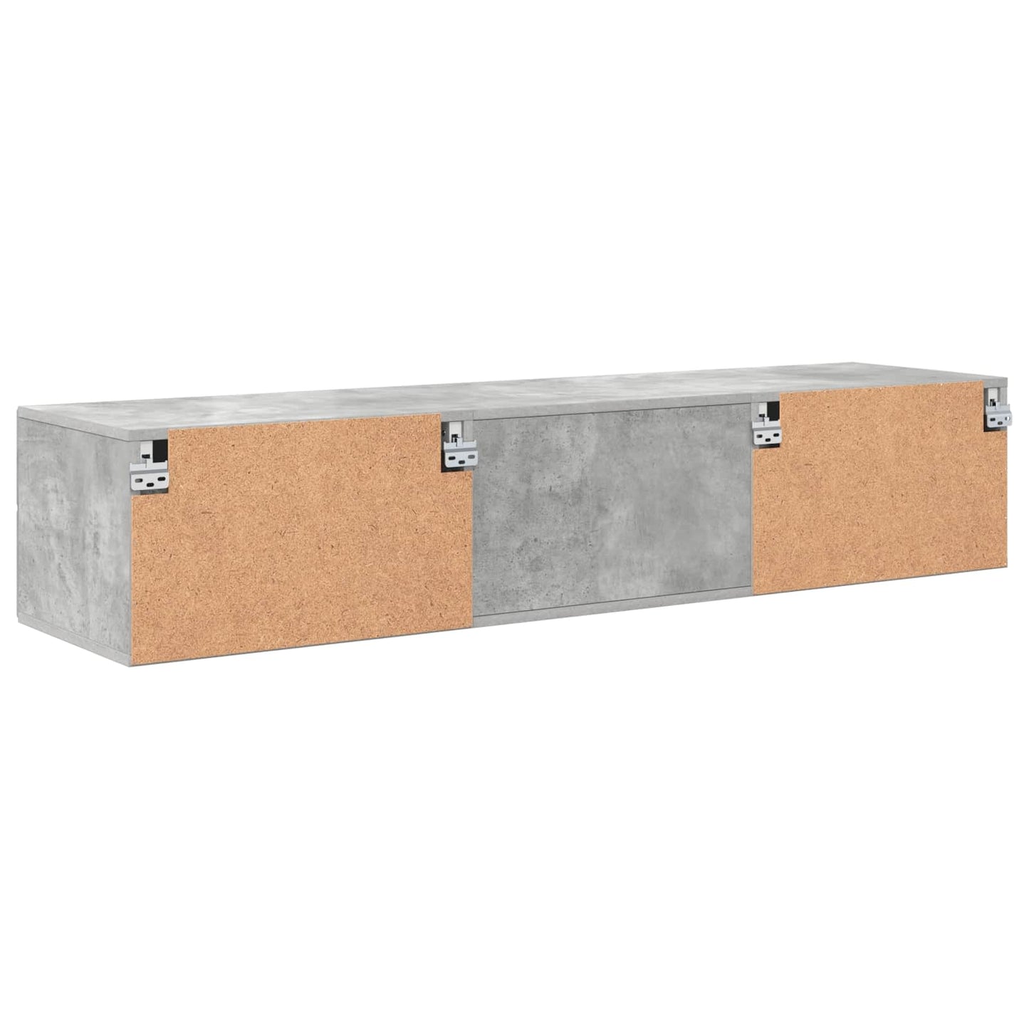 Holzschrank 150 x 39 x 30 cm Hochglanz Weiß Holzwerkstoff