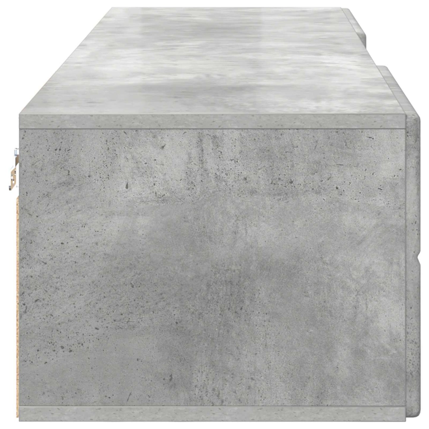Holzschrank 150 x 39 x 30 cm Hochglanz Weiß Holzwerkstoff