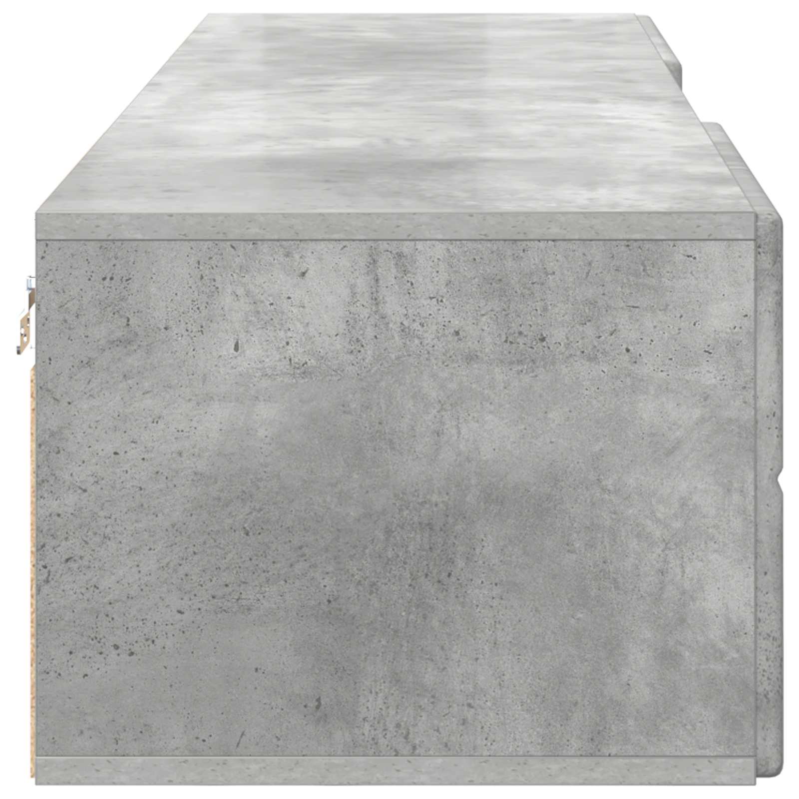 Holzschrank 150 x 39 x 30 cm Hochglanz Weiß Holzwerkstoff