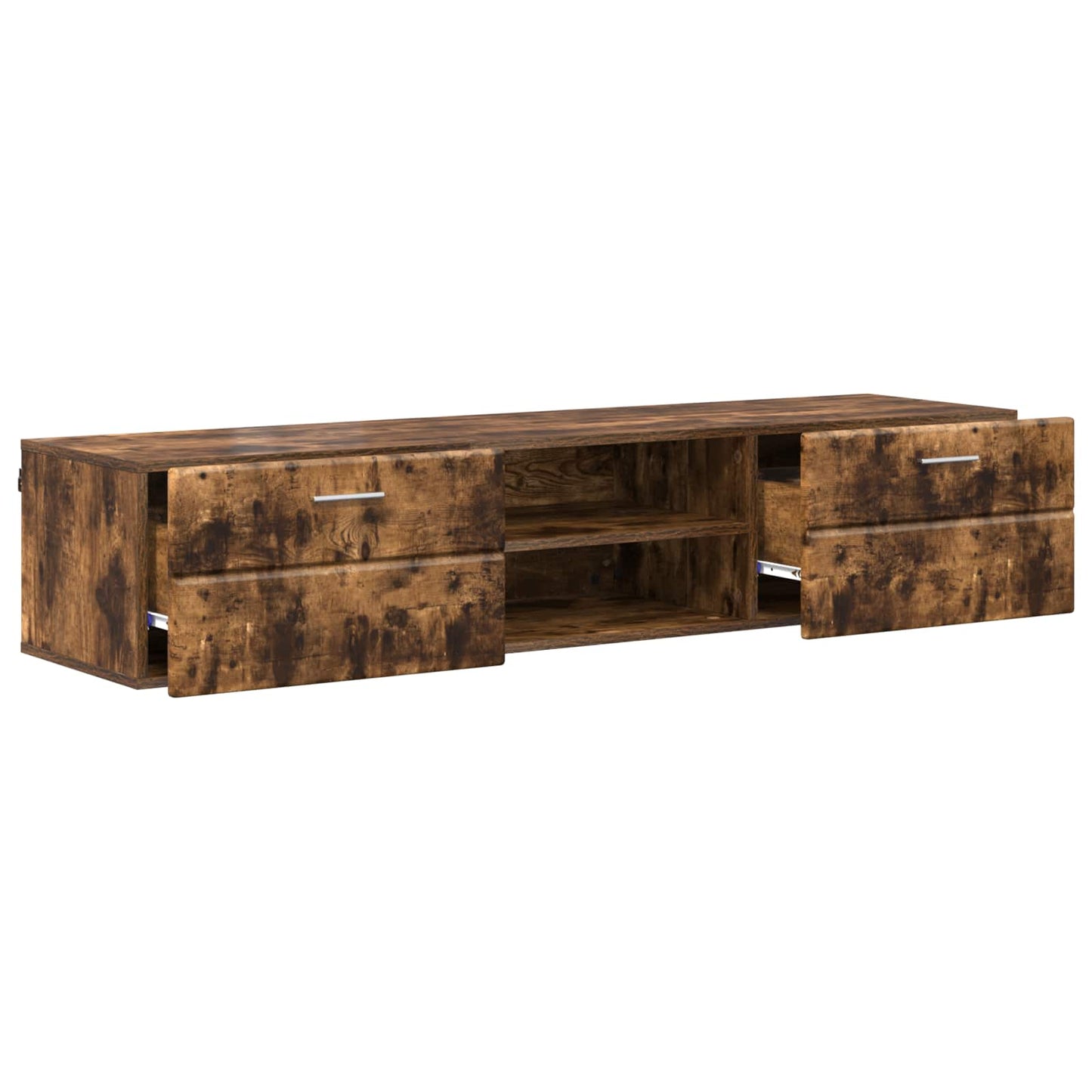 Holzschrank 150 x 39 x 30 cm Geräucherte Eiche Holzwerkstoff