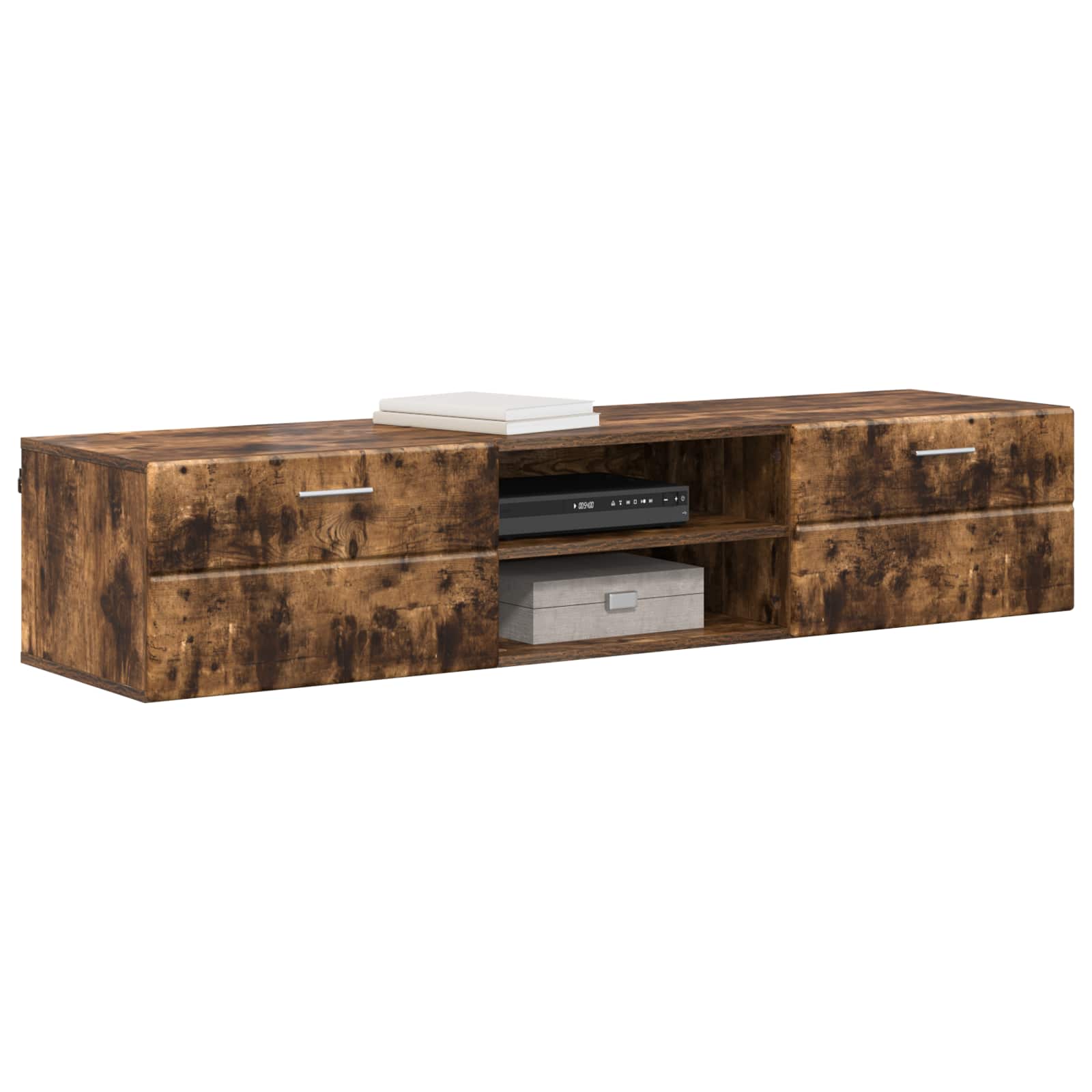 Holzschrank 150 x 39 x 30 cm Geräucherte Eiche Holzwerkstoff