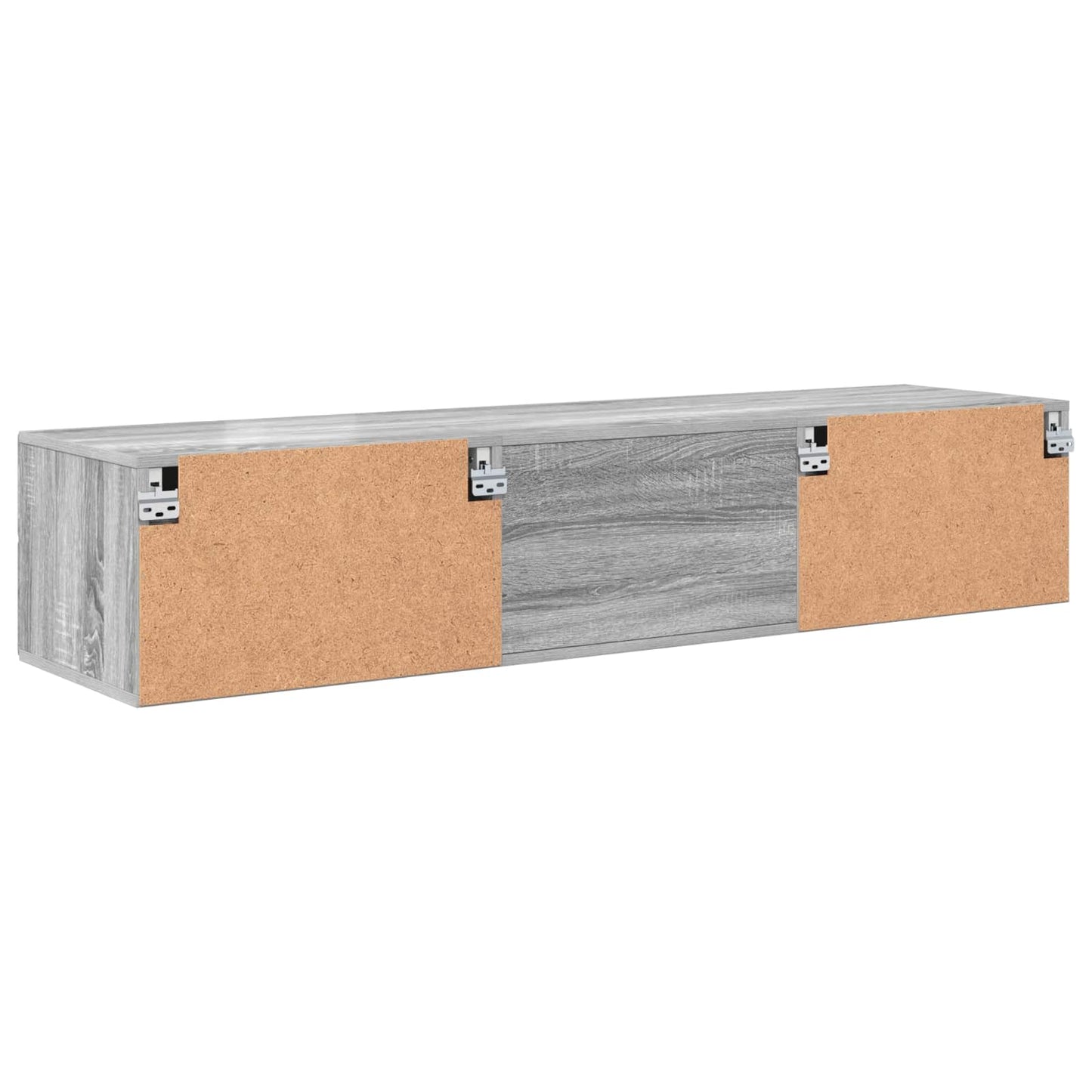 Holzschrank 150 x 39 x 30 cm Graues Sonoma Holzwerkstoff
