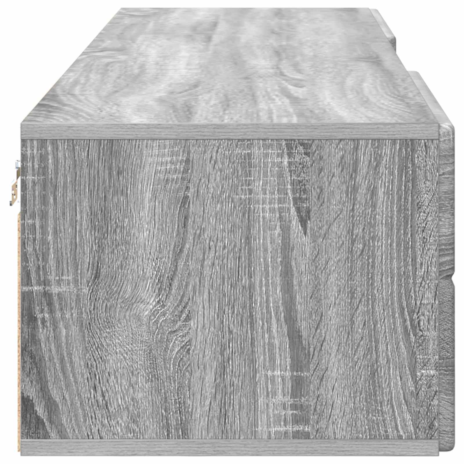 Holzschrank 150 x 39 x 30 cm Graues Sonoma Holzwerkstoff