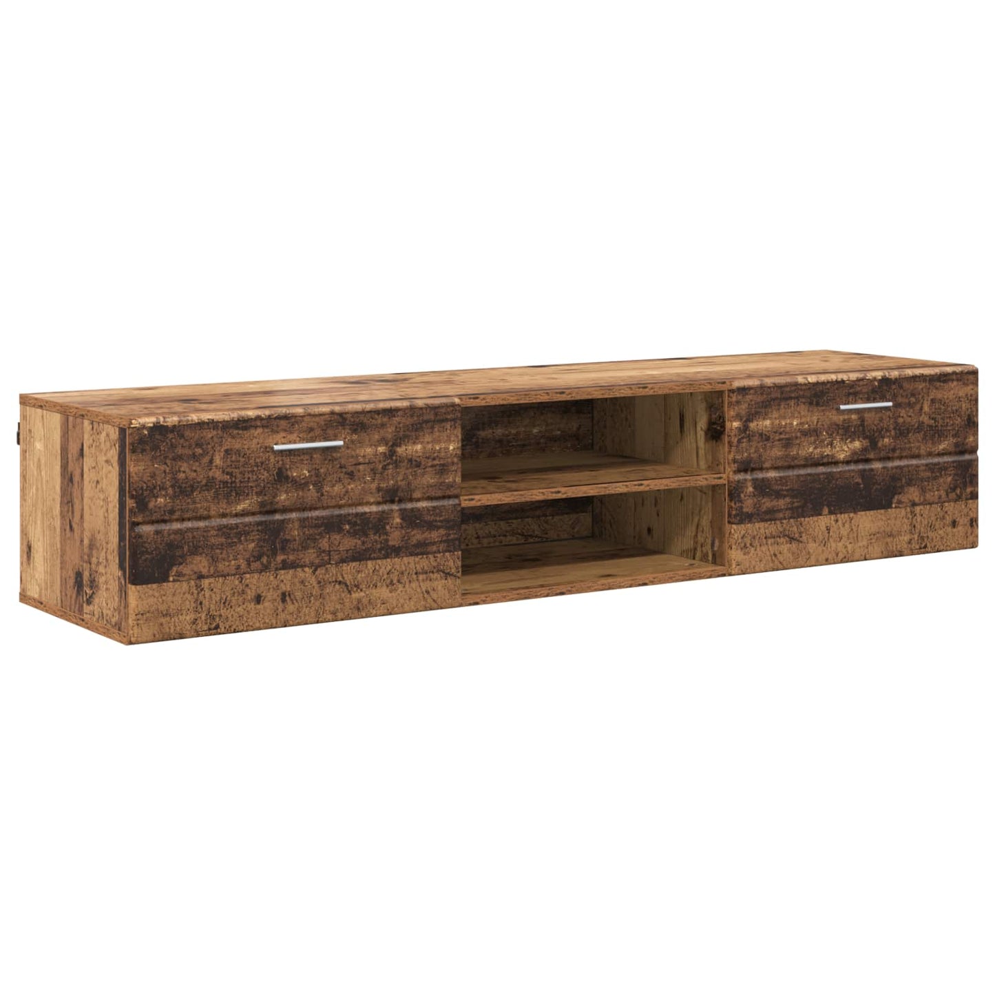 Holzschrank 150 x 39 x 30 cm Altholz Holzwerkstoff