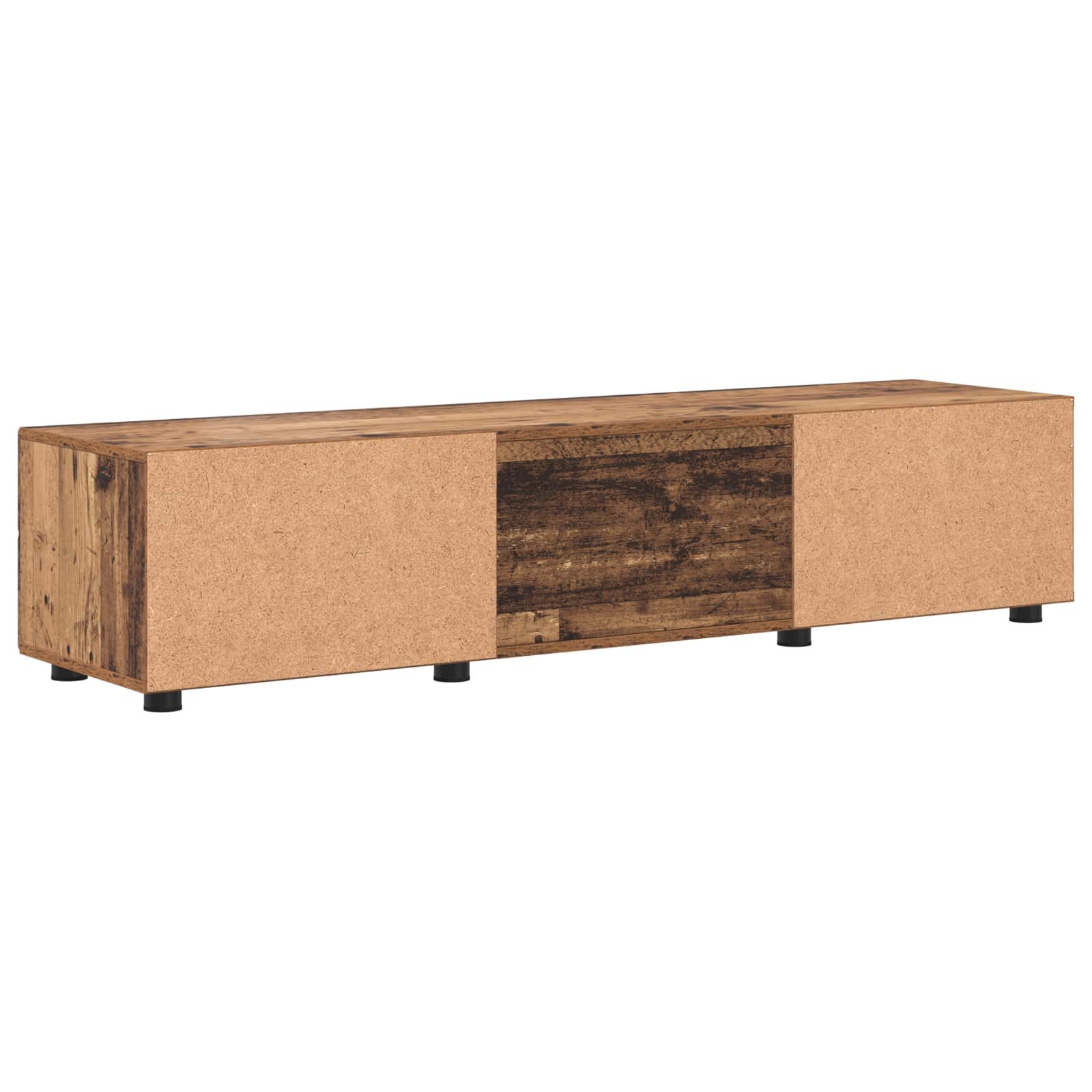 Holzschrank 150 x 39 x 30 cm Altholz Holzwerkstoff