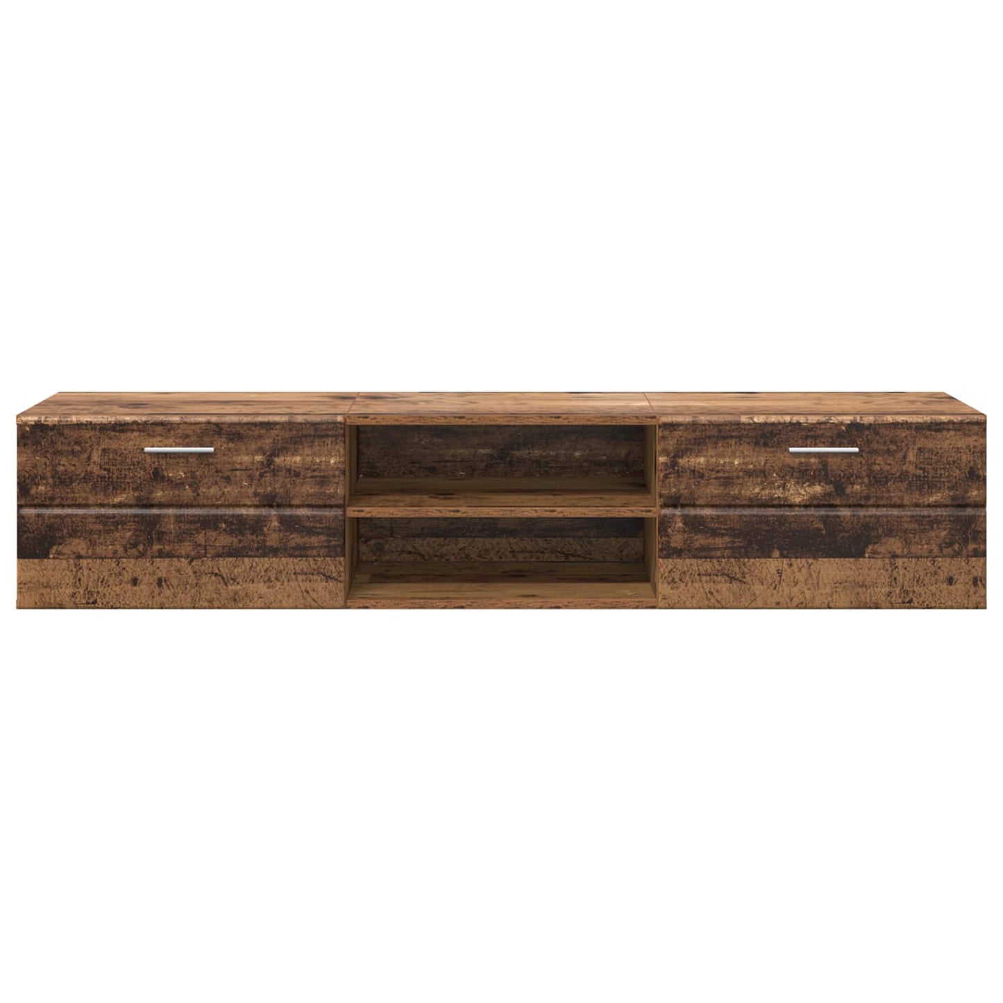 Holzschrank 150 x 39 x 30 cm Altholz Holzwerkstoff