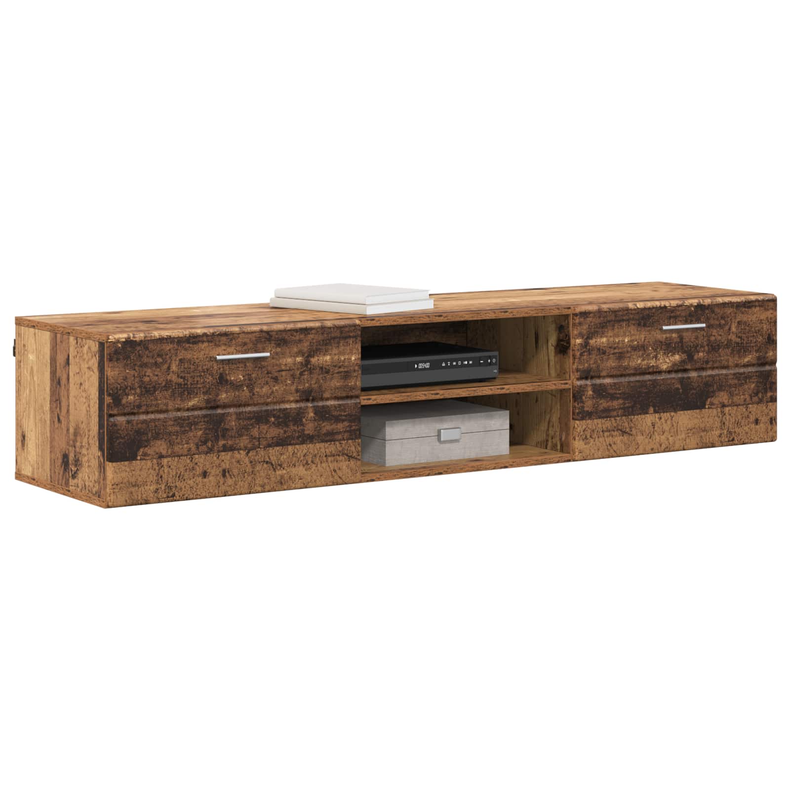Holzschrank 150 x 39 x 30 cm Altholz Holzwerkstoff