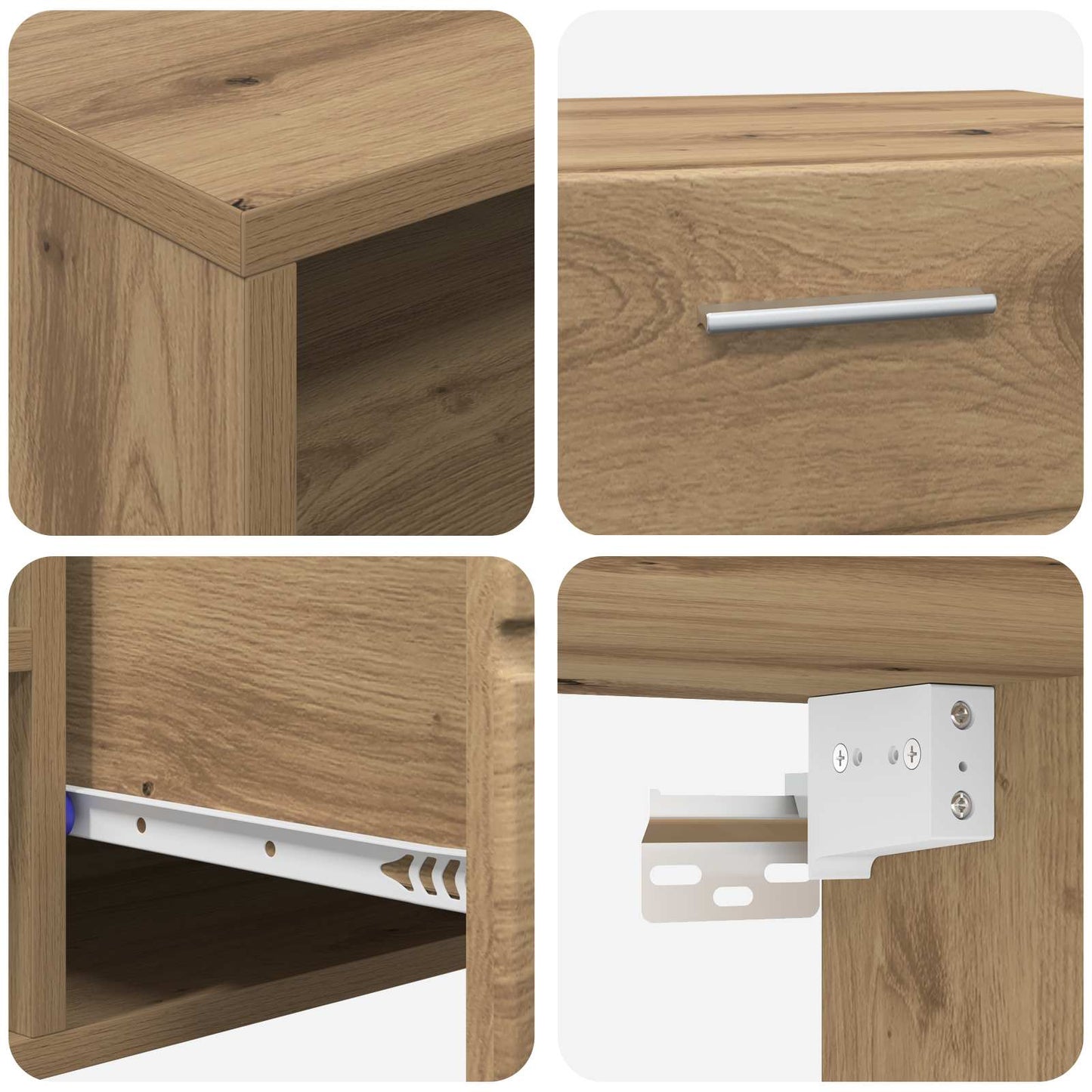 Holzschrank 150 x 39 x 30 cm Artisan-Eiche Holzwerkstoff