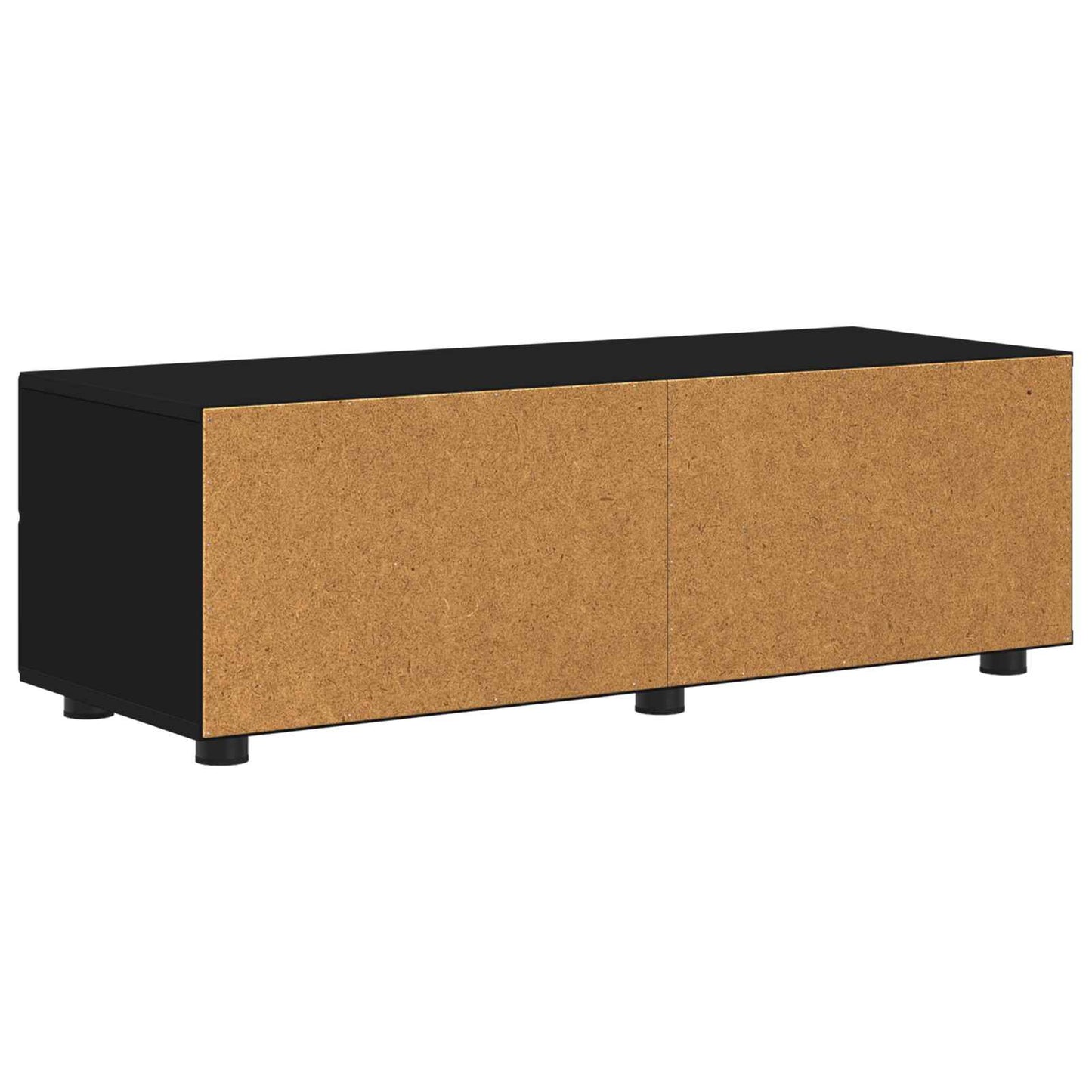 Holzschrank 100,5 x 39 x 30 cm Schwarz Holzwerkstoff