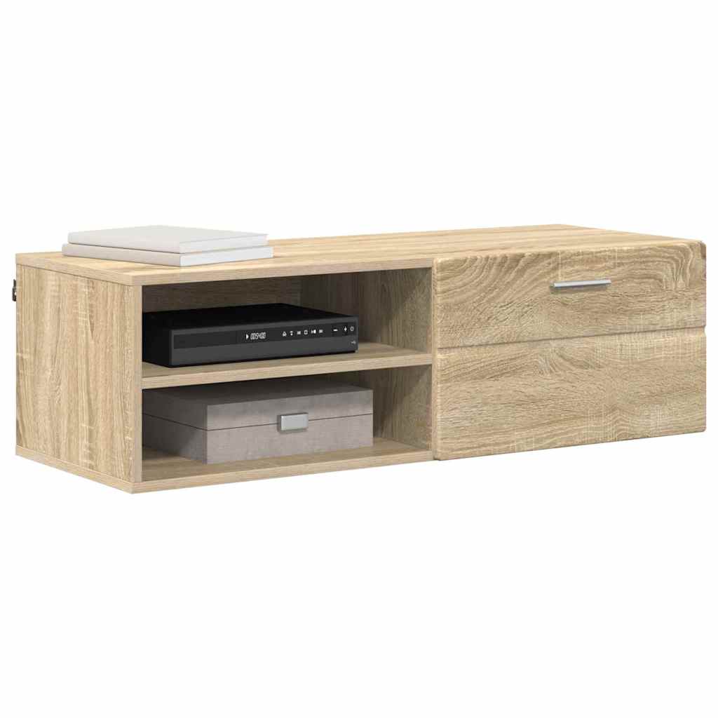 TV-Schränk Sonoma-Eiche 100.5 x 39 x 30 cm Holzwerkstoff