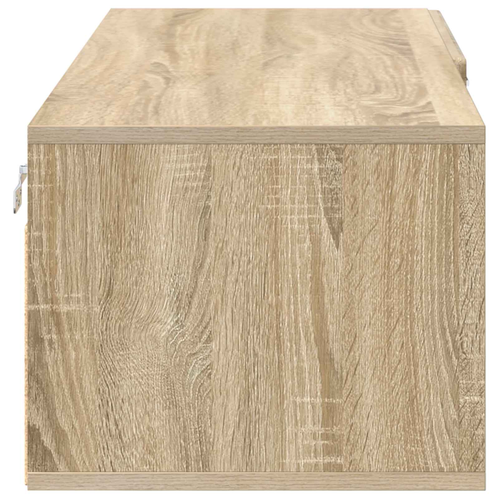 Holzschrank 100,5 x 39 x 30 cm Sonoma-Eiche Holzwerkstoff
