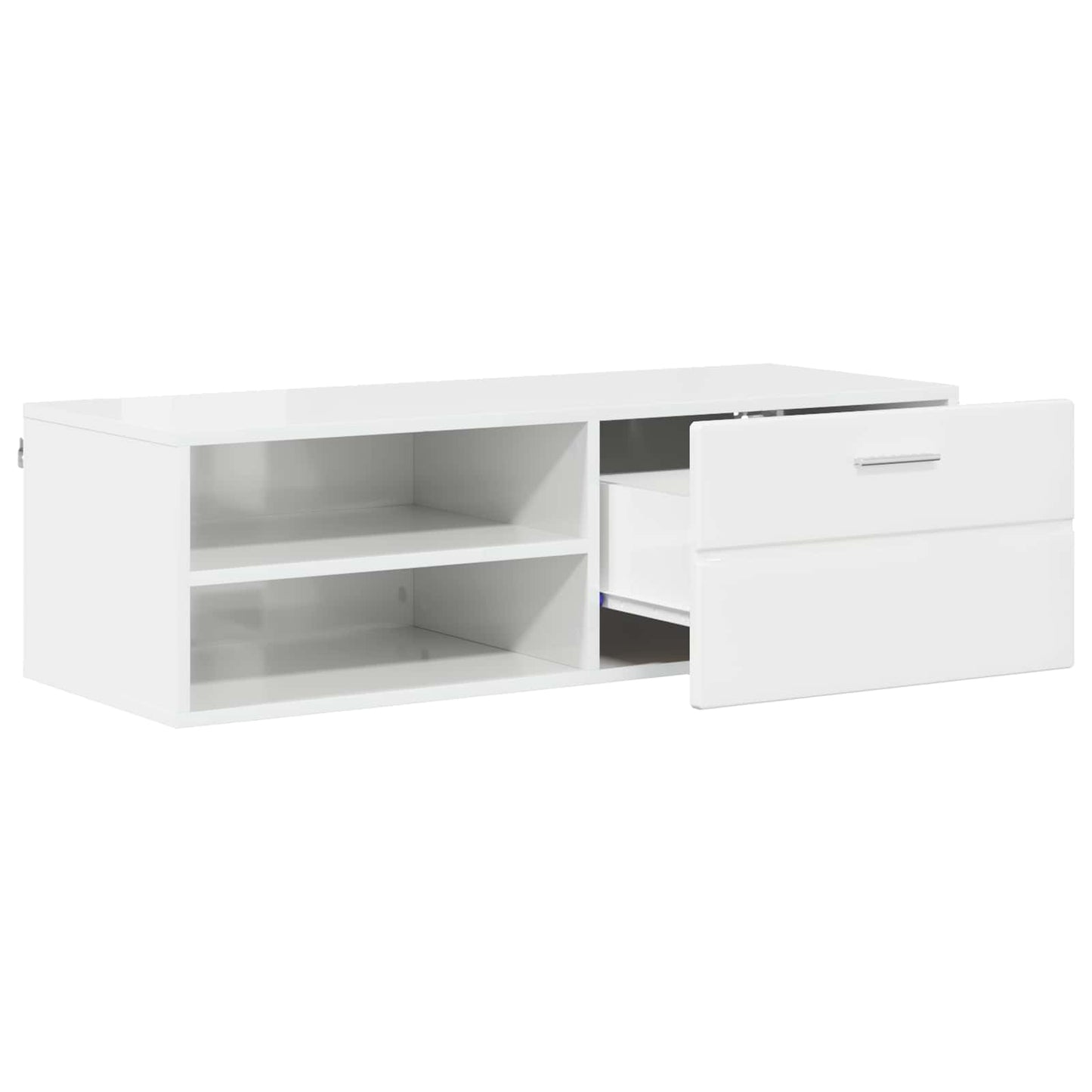 Holzschrank 100,5 x 39 x 30 cm Beton Grau Holzwerkstoff