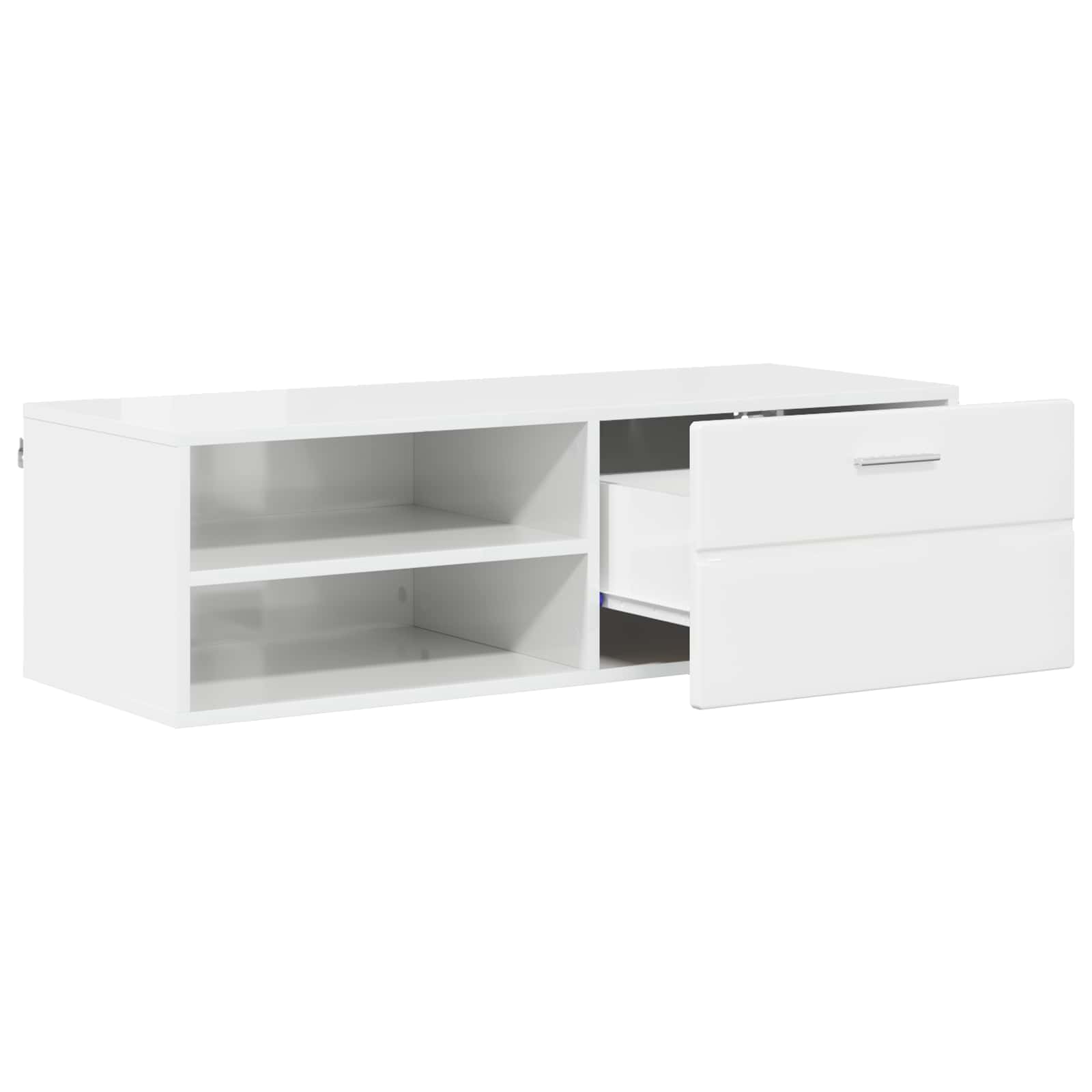 Holzschrank 100,5 x 39 x 30 cm Beton Grau Holzwerkstoff