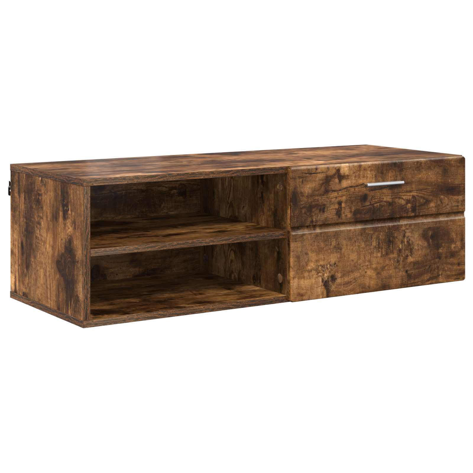 Holzschrank 100,5 x 39 x 30 cm Geräucherte Eiche Holzwerkstoff
