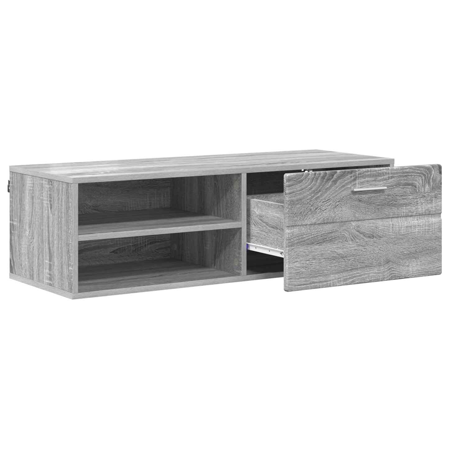 Holzschrank 100,5 x 39 x 30 cm Graues Sonoma Holzwerkstoff