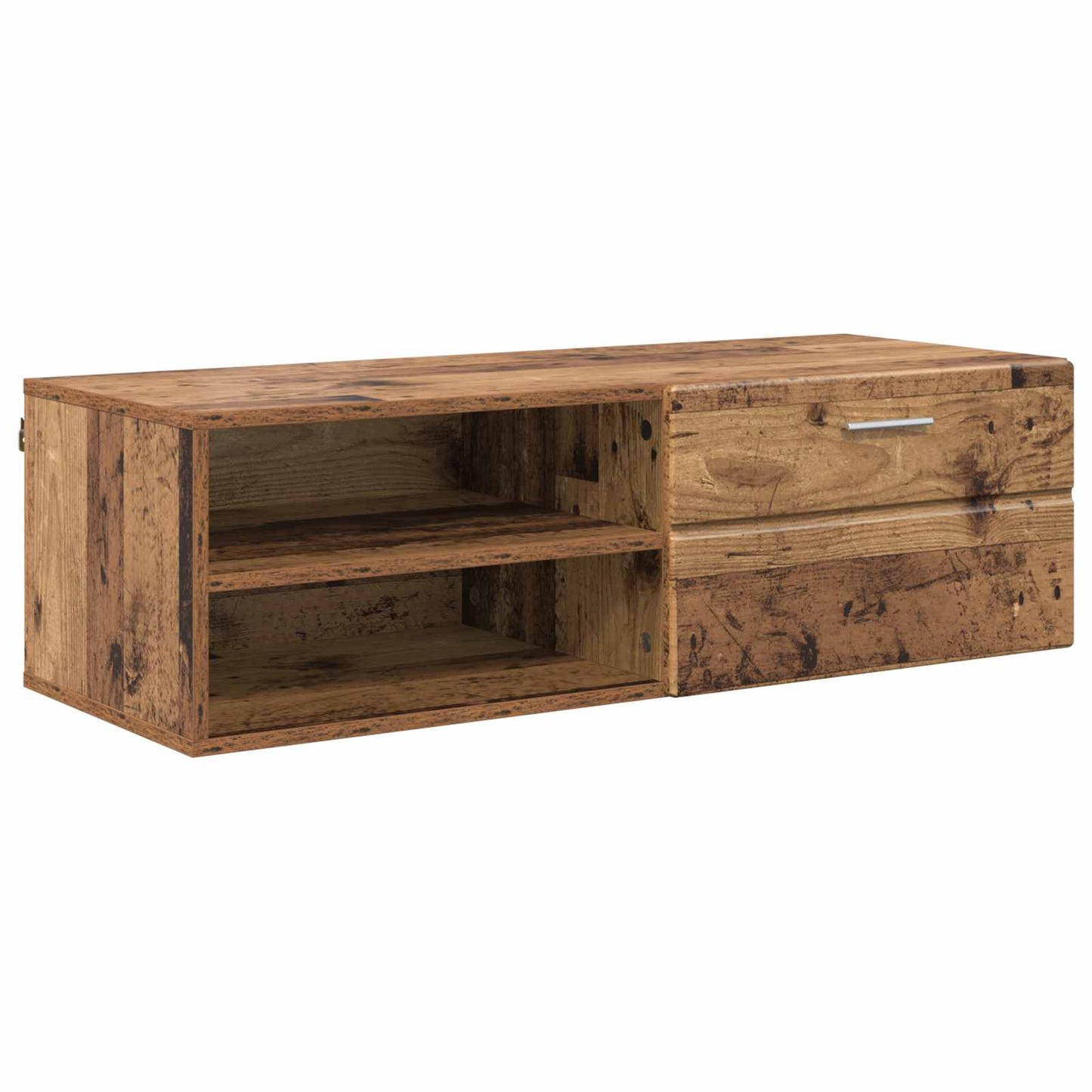 Holzschrank 100,5 x 39 x 30 cm Altholz Holzwerkstoff