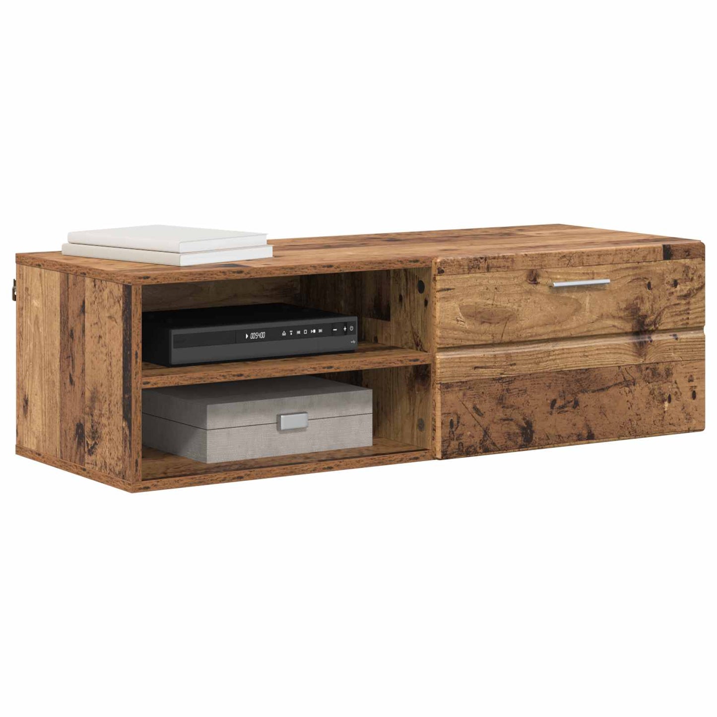 Holzschrank 100,5 x 39 x 30 cm Altholz Holzwerkstoff