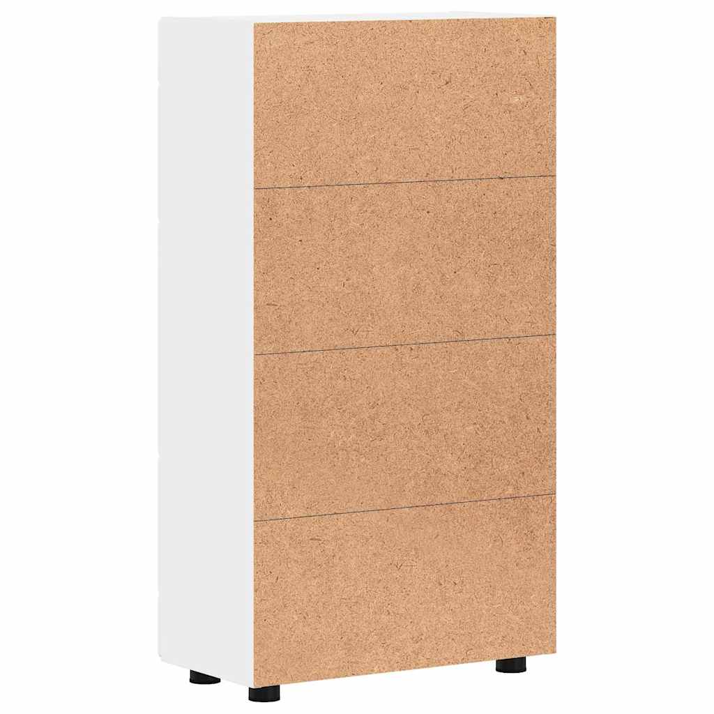 Sideboard FLORIN 55,5 x 29 x 100 cm Weiß Holzwerkstoff