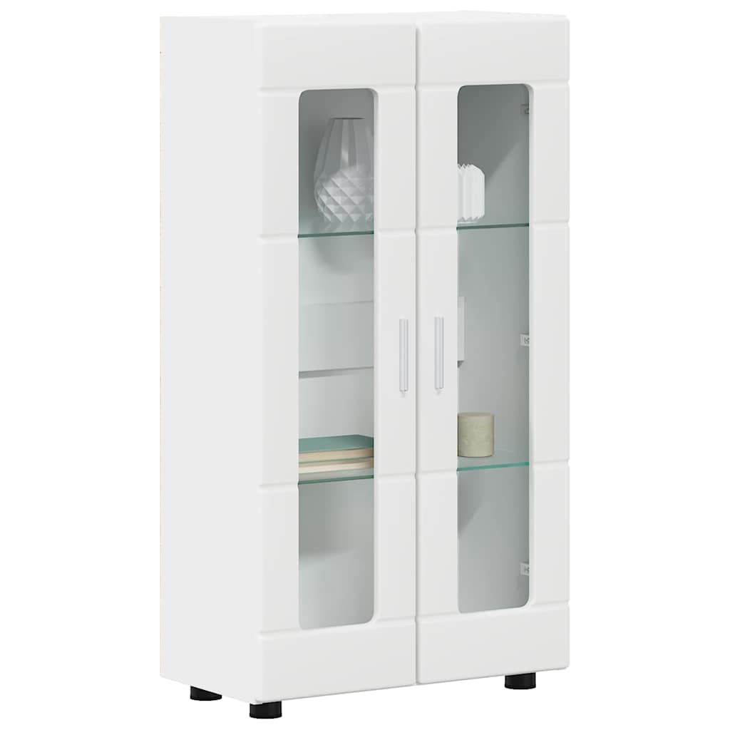Sideboard FLORIN 55,5 x 29 x 100 cm Weiß Holzwerkstoff