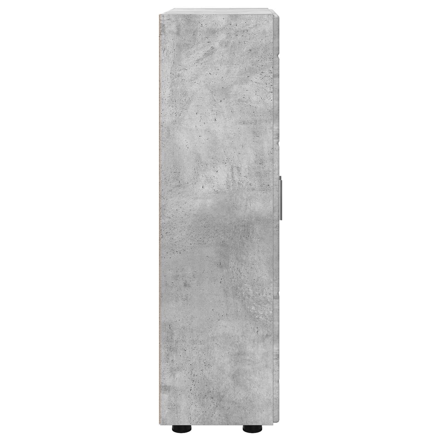 Sideboard FLORIN 55,5 x 29 x 100 cm Beton Grau Holzwerkstoff