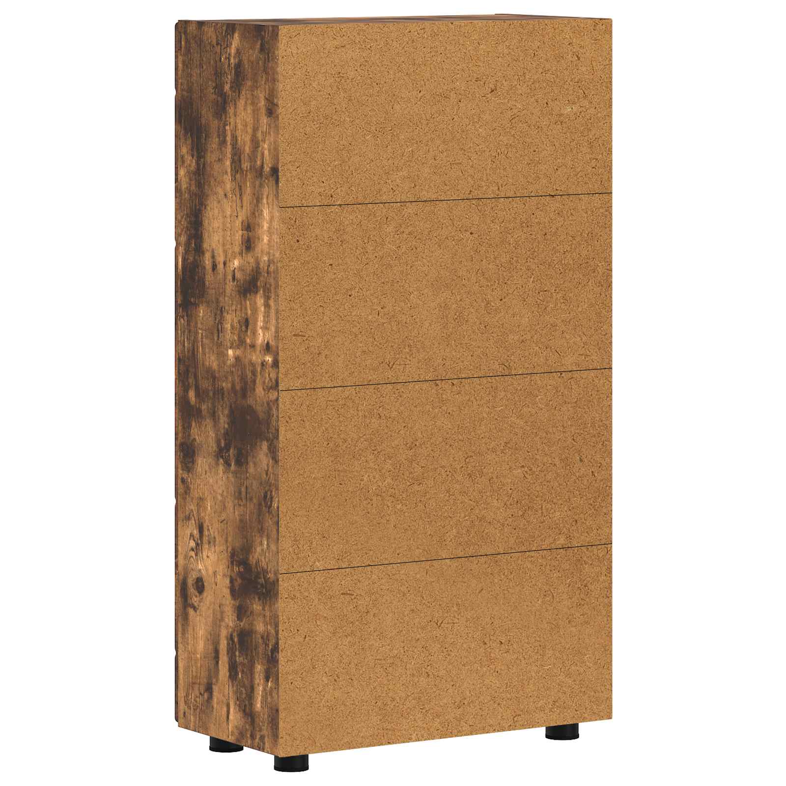 Sideboard FLORIN 55,5 x 29 x 100 cm Geräucherte Eiche