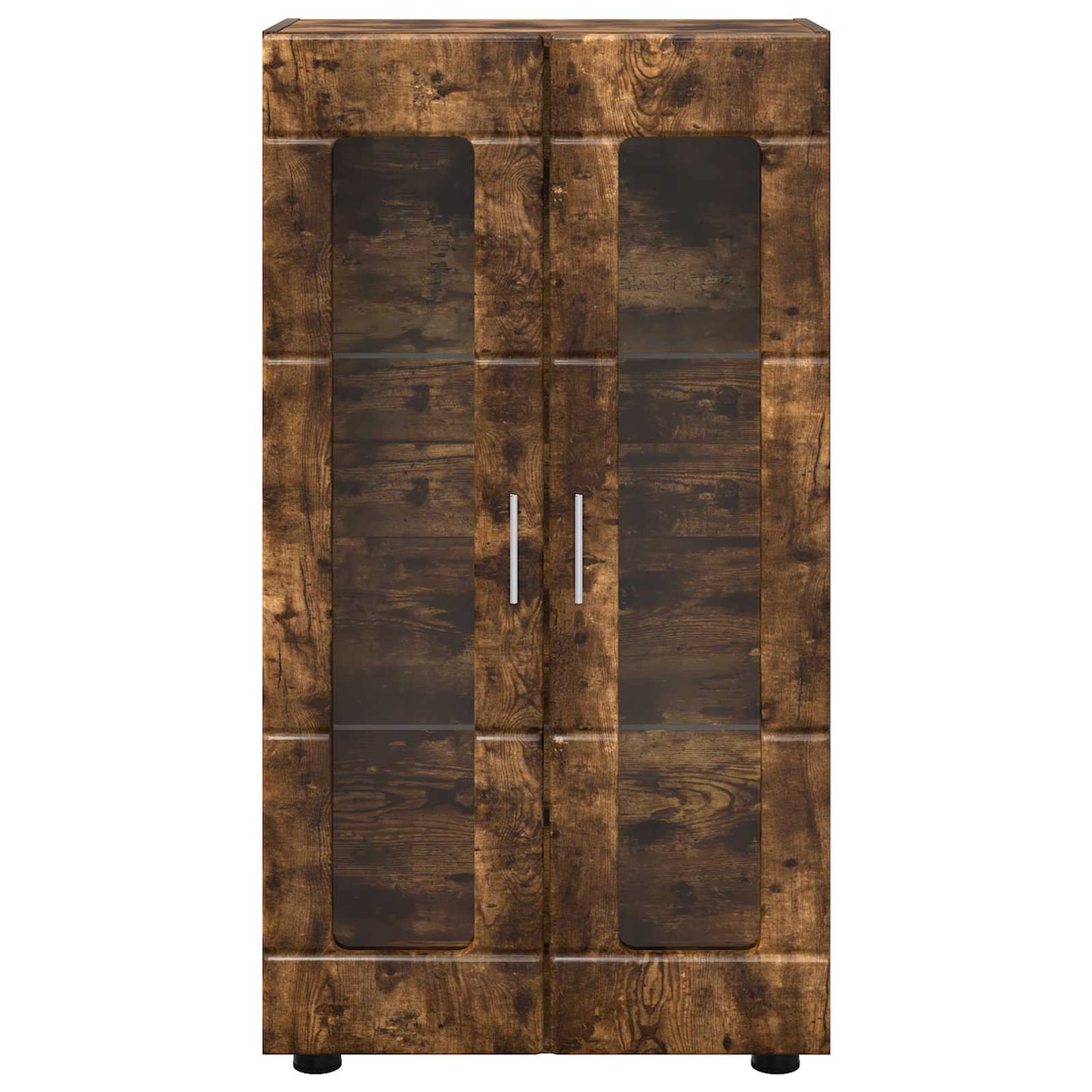 Sideboard FLORIN 55,5 x 29 x 100 cm Geräucherte Eiche