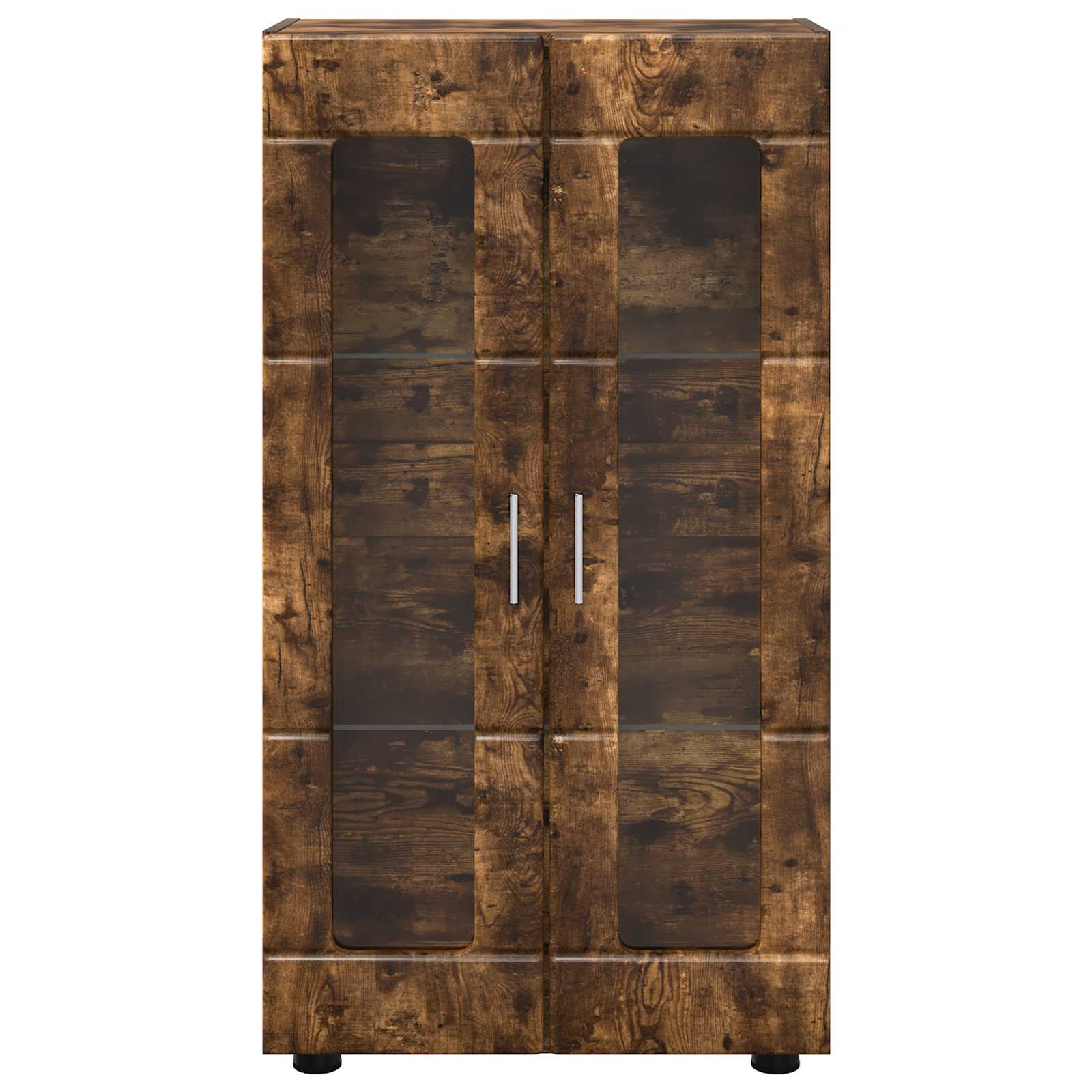 Sideboard FLORIN 55,5 x 29 x 100 cm Geräucherte Eiche