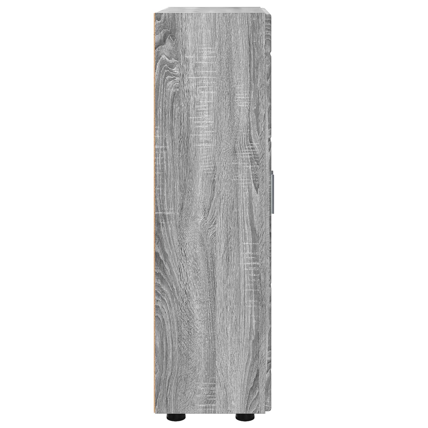 Sideboard FLORIN 55,5 x 29 x 100 cm Graues Sonoma Holzwerkstoff