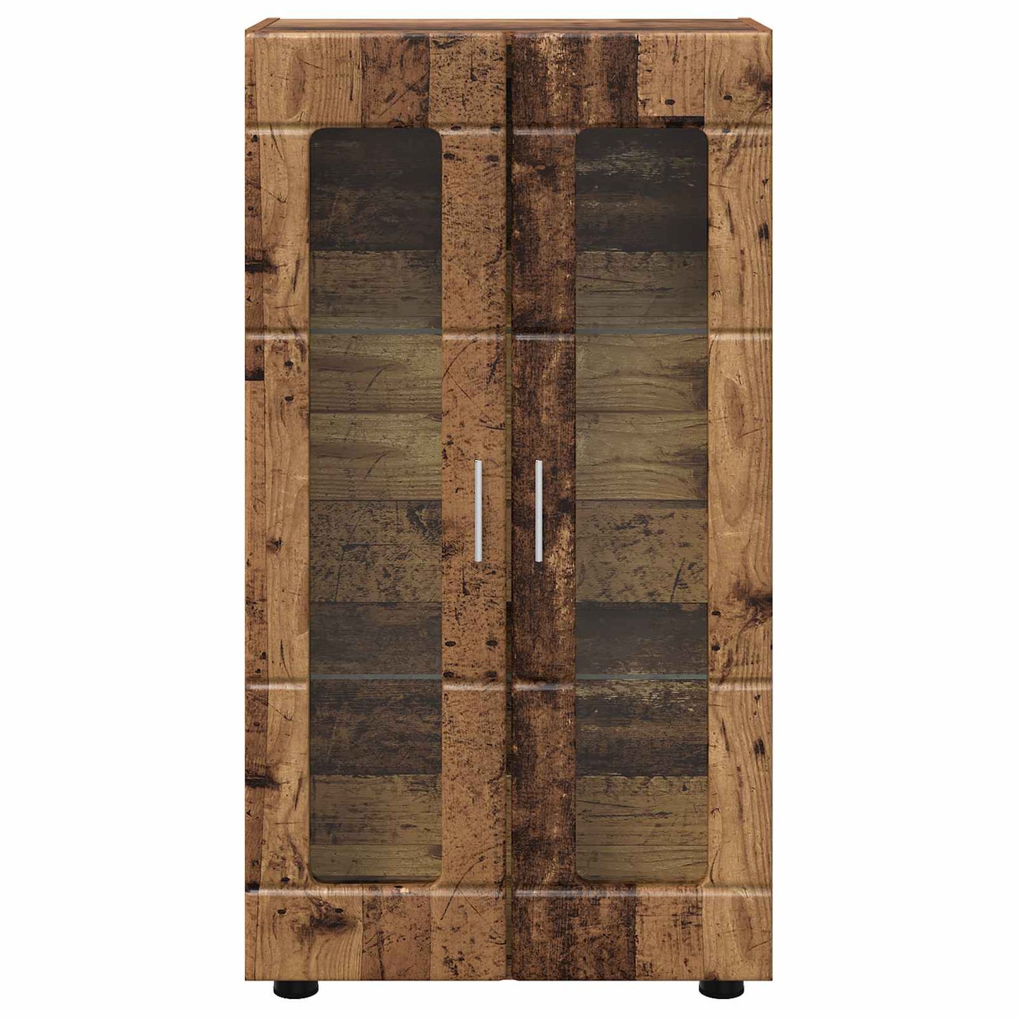 Sideboard FLORIN 55,5 x 29 x 100 cm Altholz Holzwerkstoff