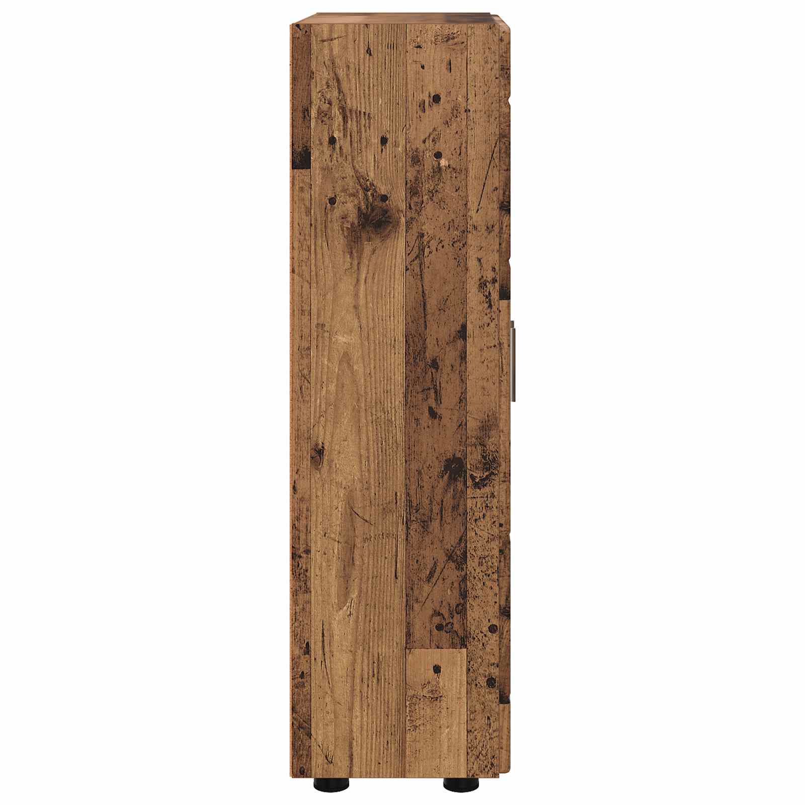 Sideboard FLORIN 55,5 x 29 x 100 cm Altholz Holzwerkstoff