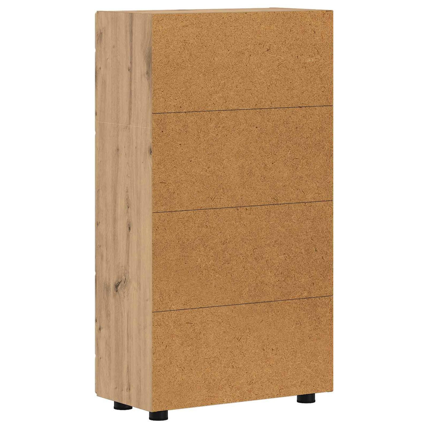 Sideboard FLORIN 55,5 x 29 x 100 cm Artisan-Eiche Holzwerkstoff