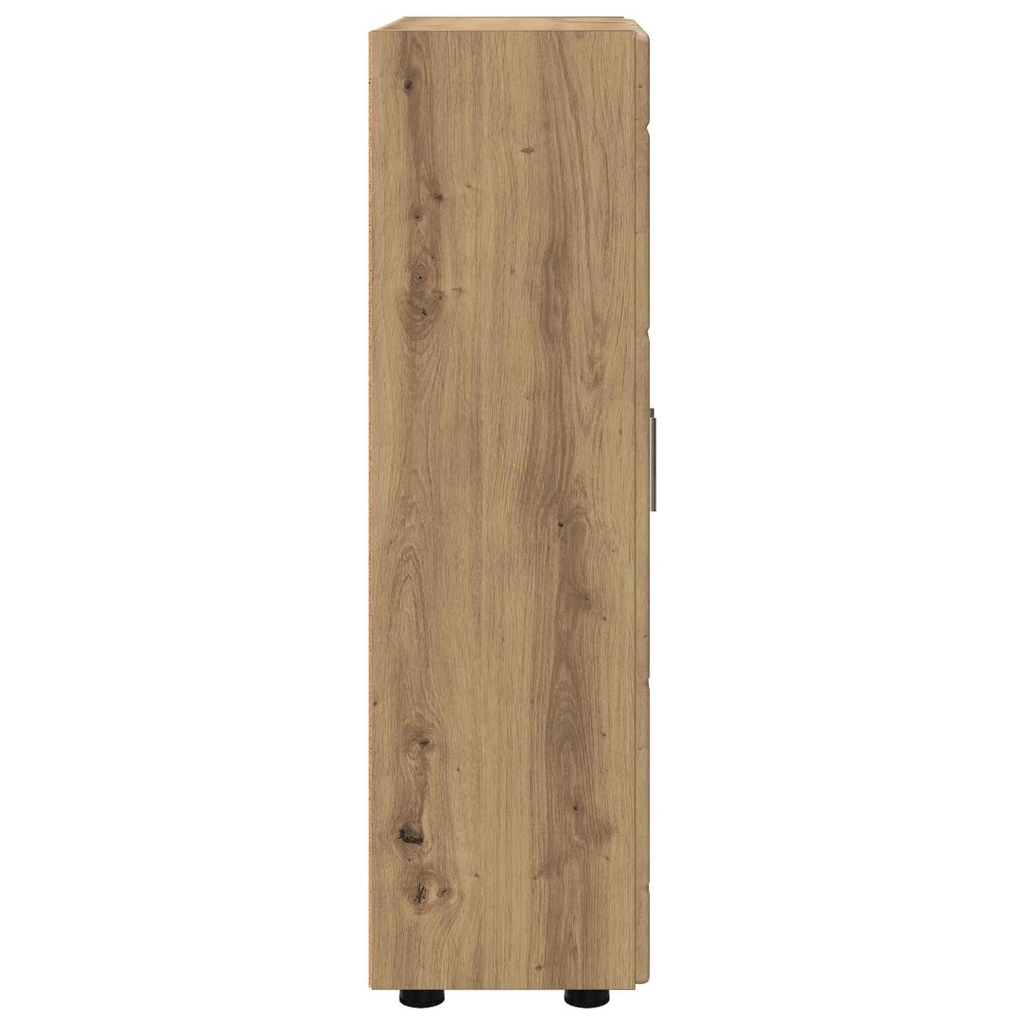 Sideboard FLORIN 55,5 x 29 x 100 cm Artisan-Eiche Holzwerkstoff