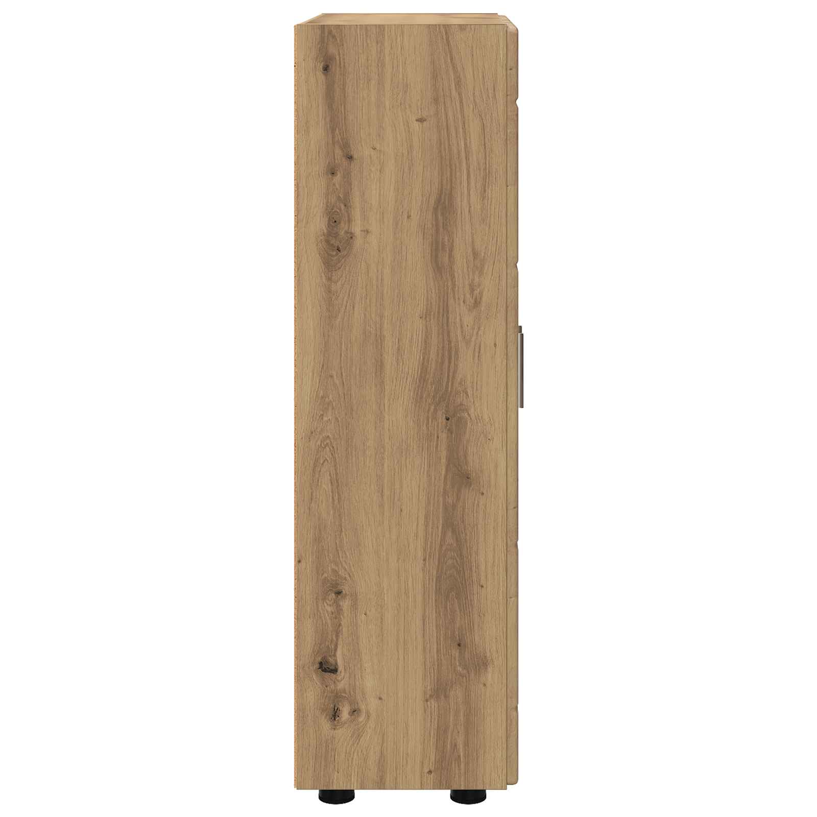 Sideboard FLORIN 55,5 x 29 x 100 cm Artisan-Eiche Holzwerkstoff
