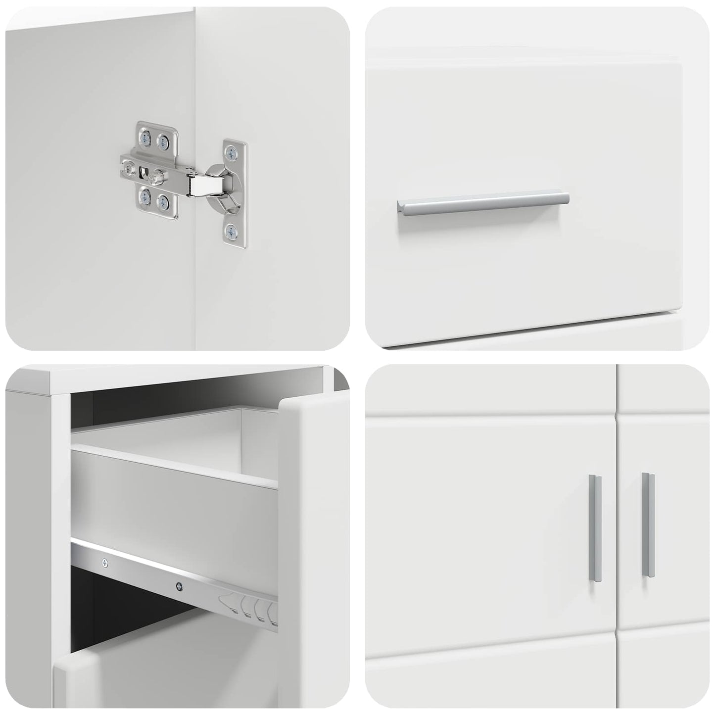 Holzschrank Weiß Holzwerkstoff
