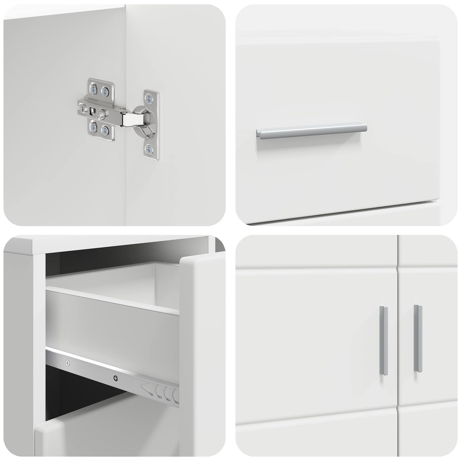 Holzschrank Weiß Holzwerkstoff