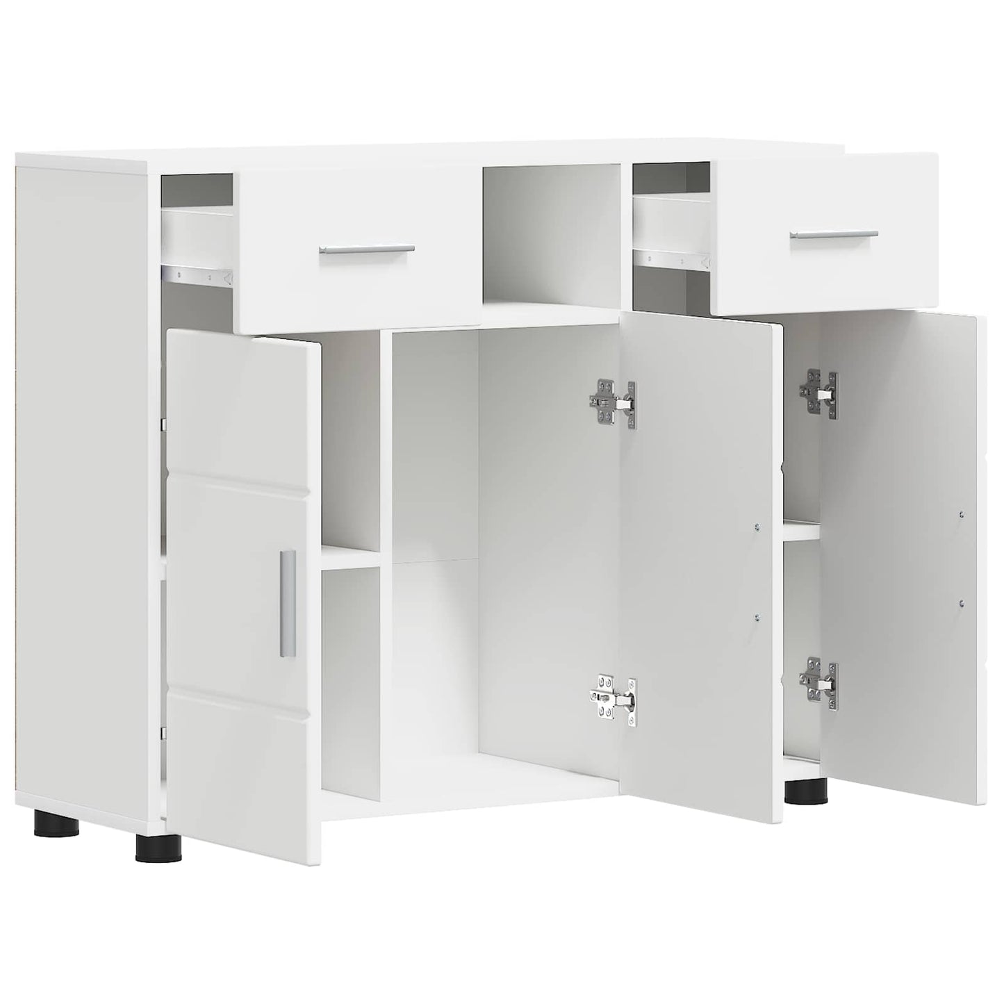 Holzschrank Weiß Holzwerkstoff
