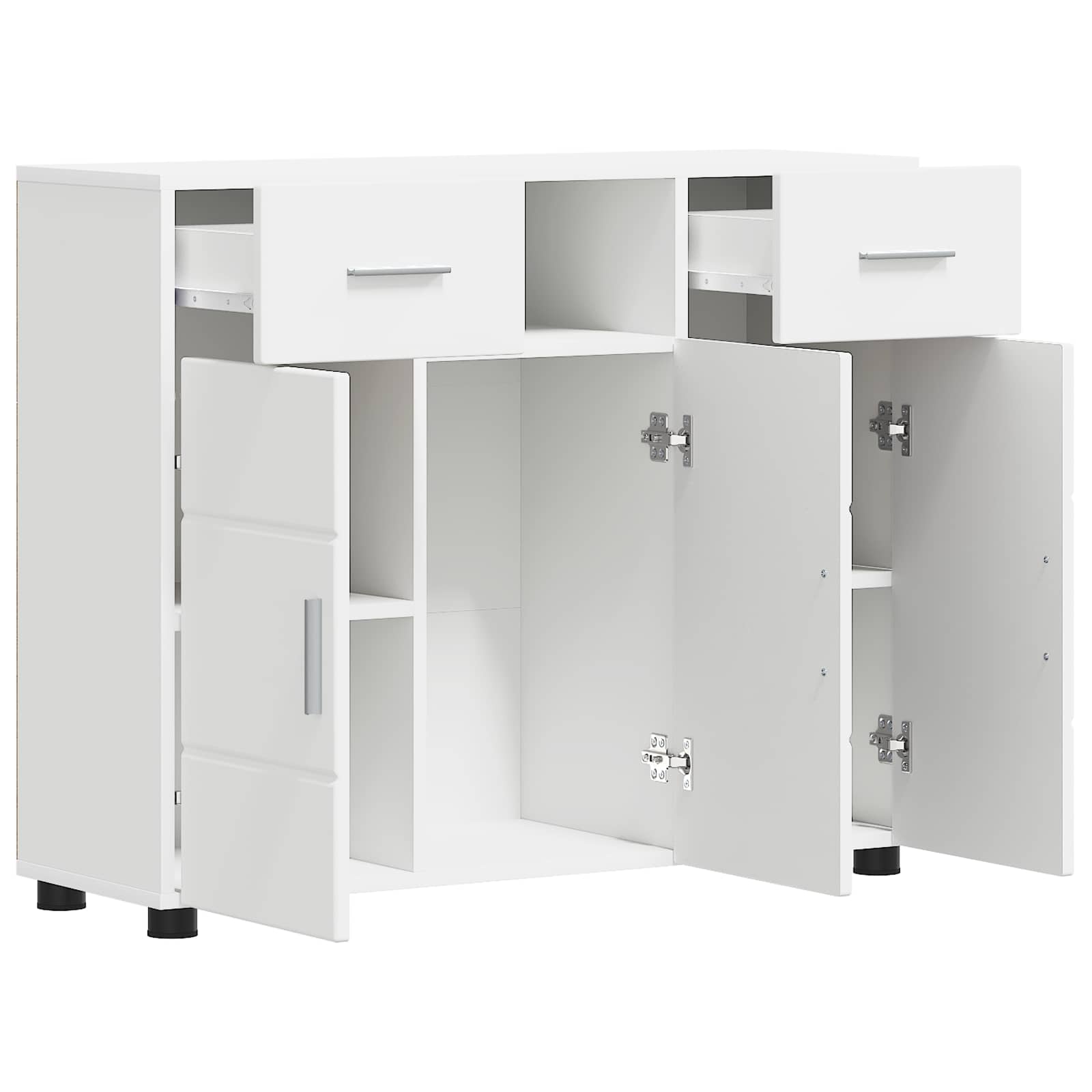 Holzschrank Weiß Holzwerkstoff