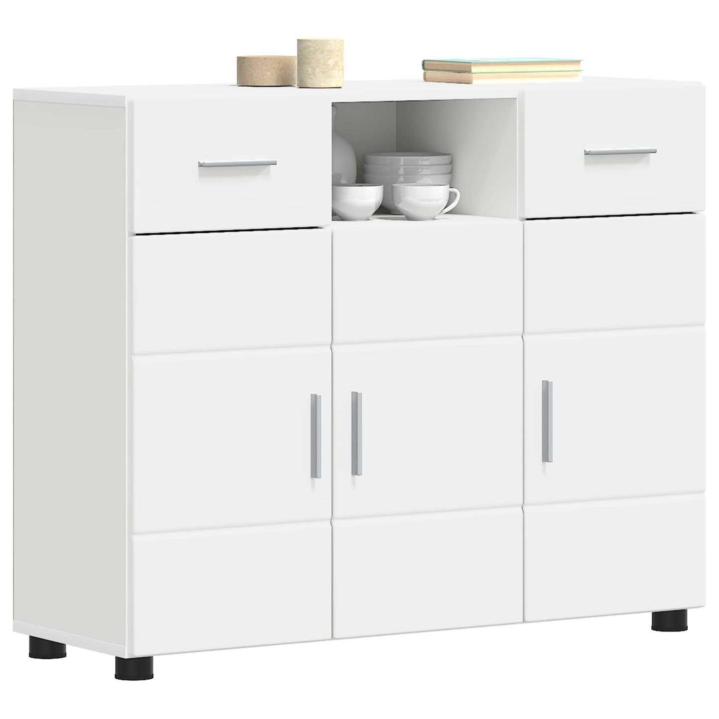 Holzschrank Weiß Holzwerkstoff