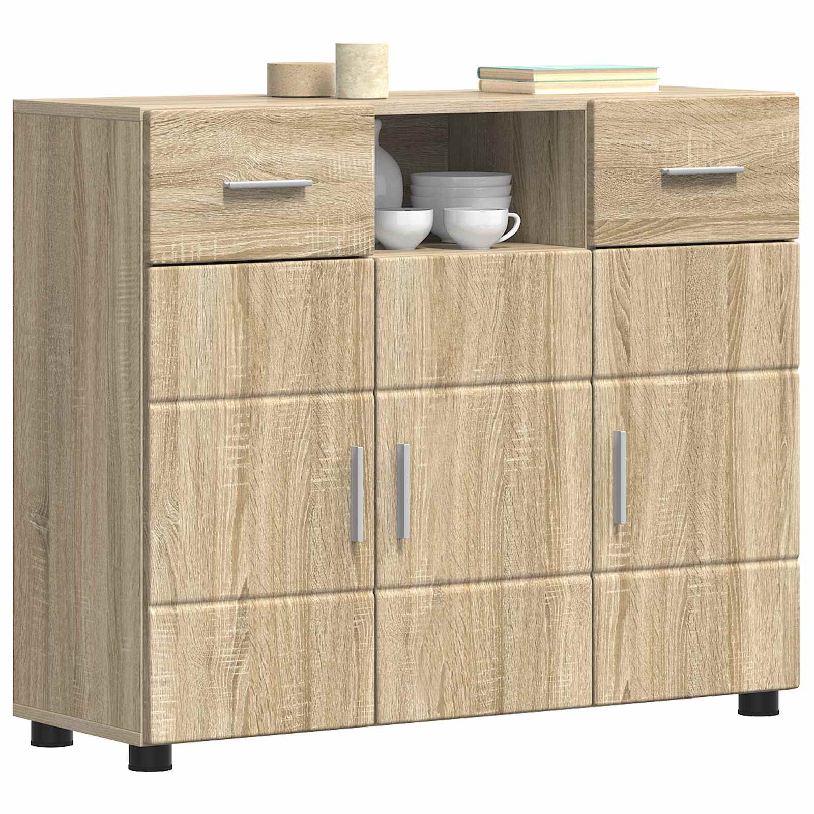 Holzschrank Sonoma-Eiche Holzwerkstoff