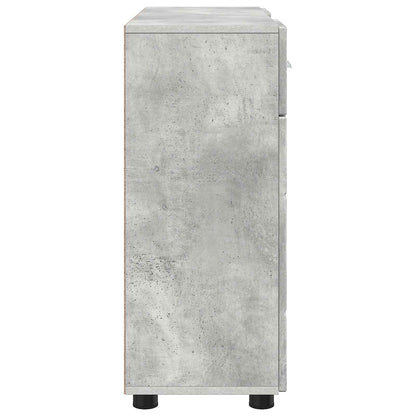 Holzschrank Beton Grau Holzwerkstoff